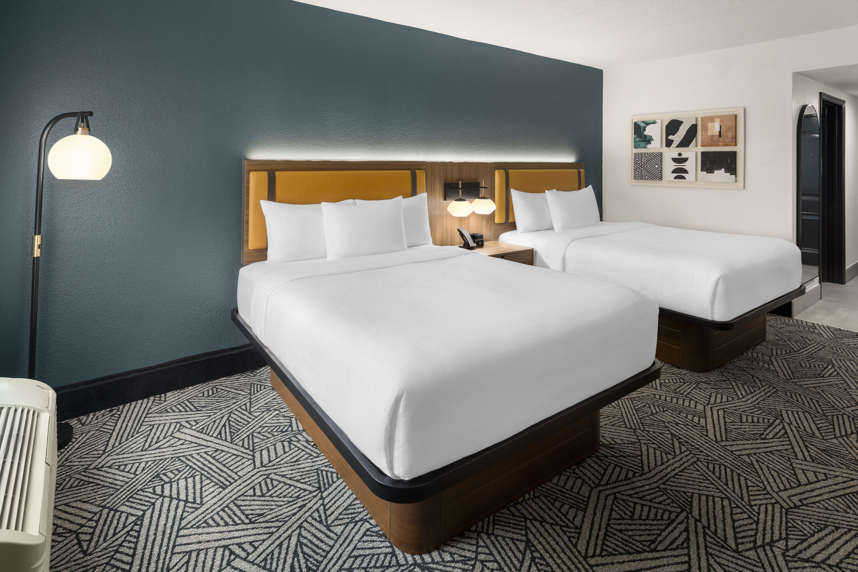 Guest room at the La Quinta Inn & Suites by Wyndham Chattanooga - East Ridge in East Ridge, Tennessee