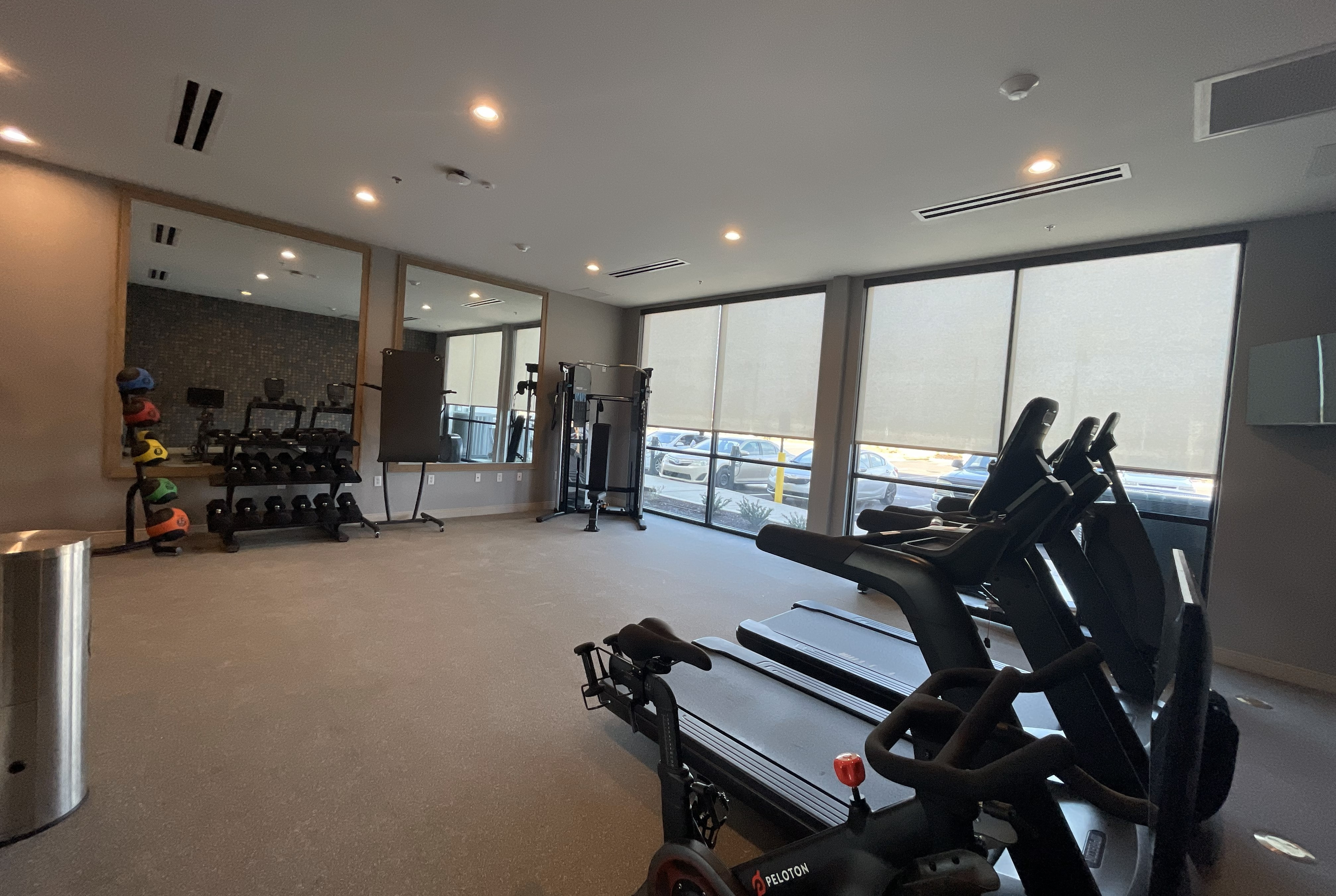 Fitness room at La Quinta Inn & Suites by Wyndham Jackson in Jackson, Tennessee