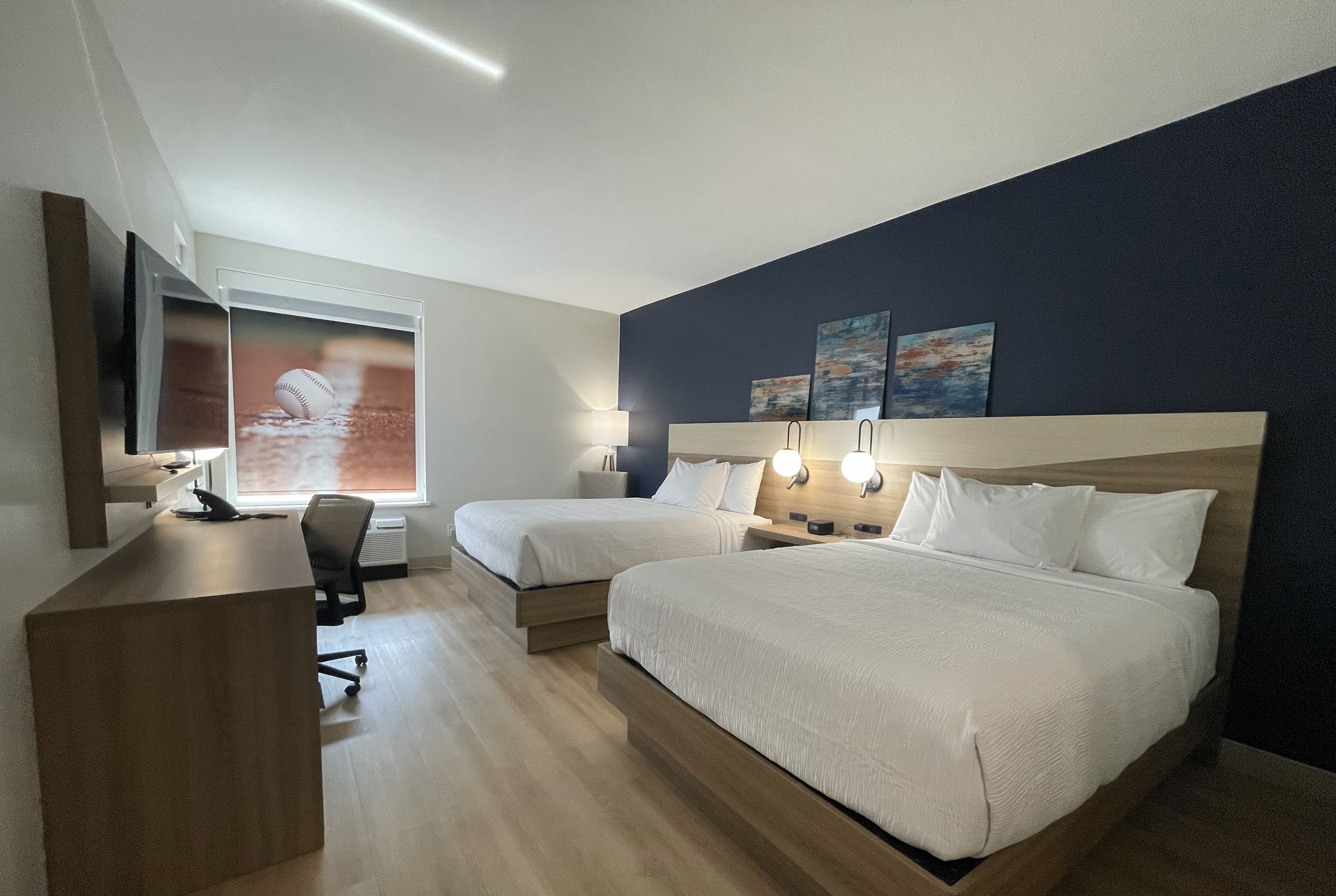 Guest room at the La Quinta Inn & Suites by Wyndham Jackson in Jackson, Tennessee