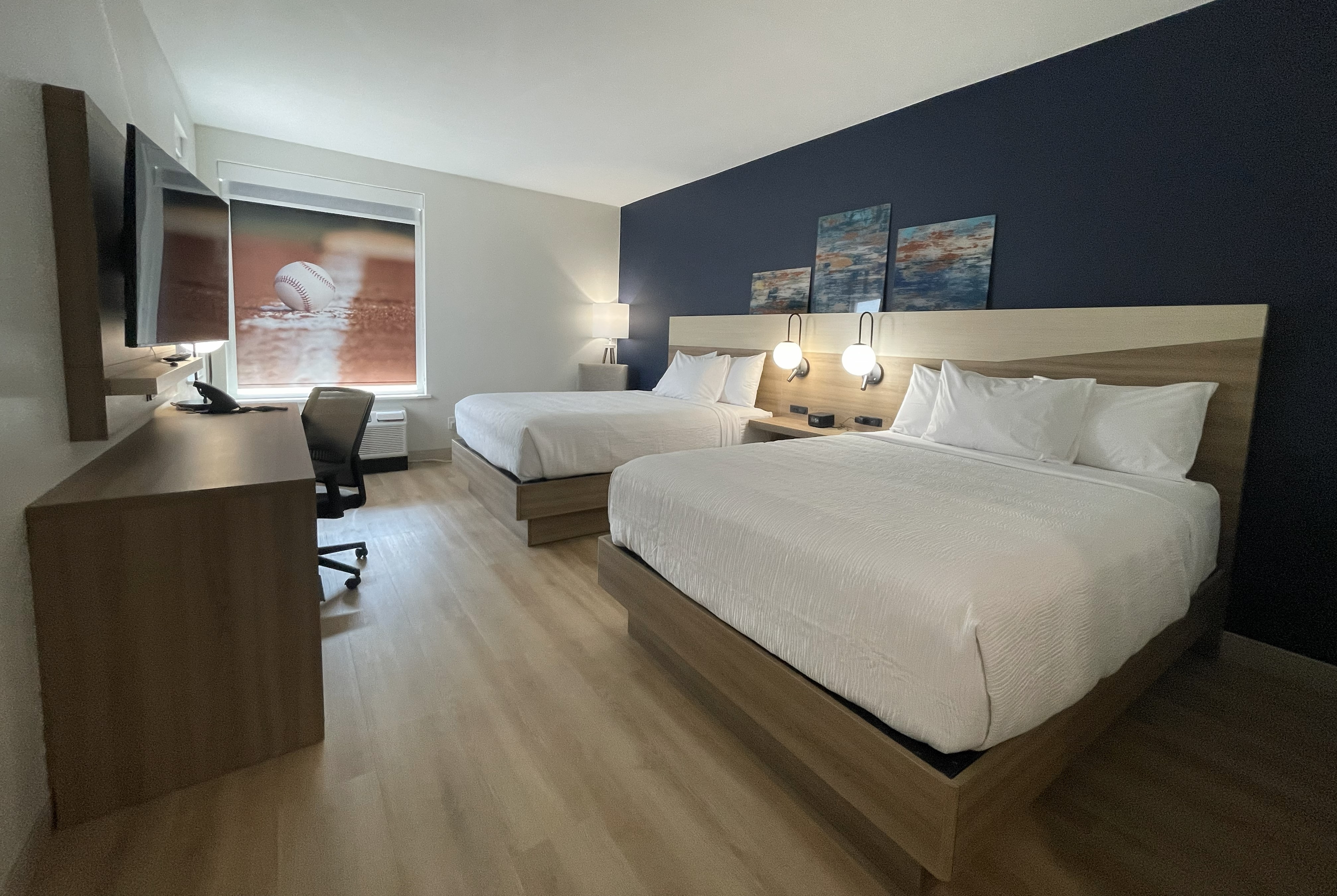 Guest room at the La Quinta Inn & Suites by Wyndham Jackson in Jackson, Tennessee