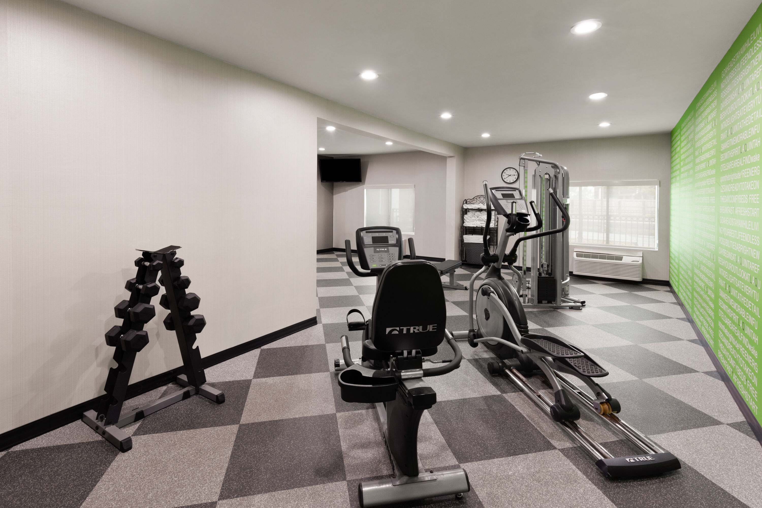 Fitness room at La Quinta Inn & Suites by Wyndham Loudon in Loudon, Tennessee