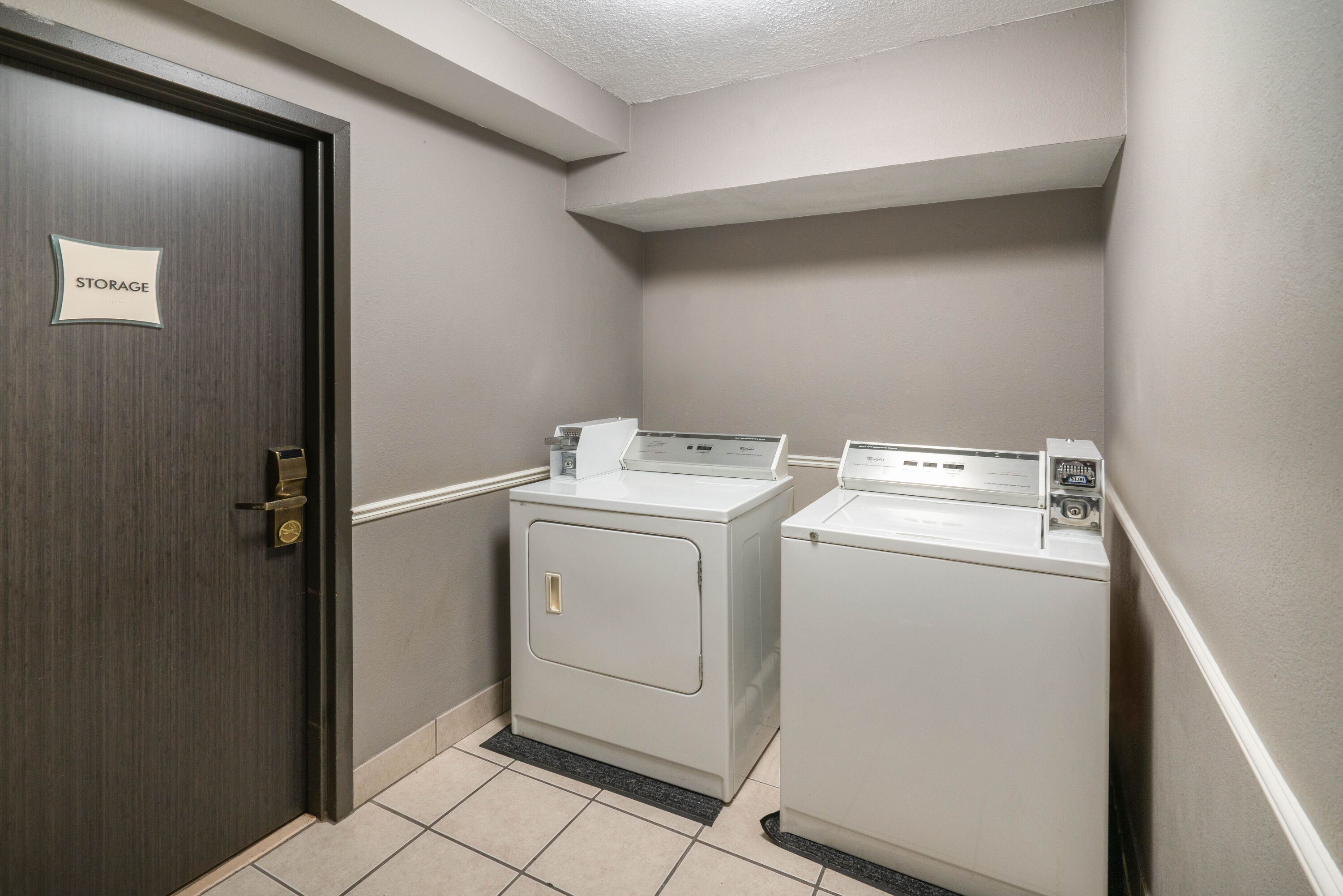 Laundry facilities at La Quinta Inn & Suites by Wyndham Memphis Airport Graceland in Memphis, Tennessee