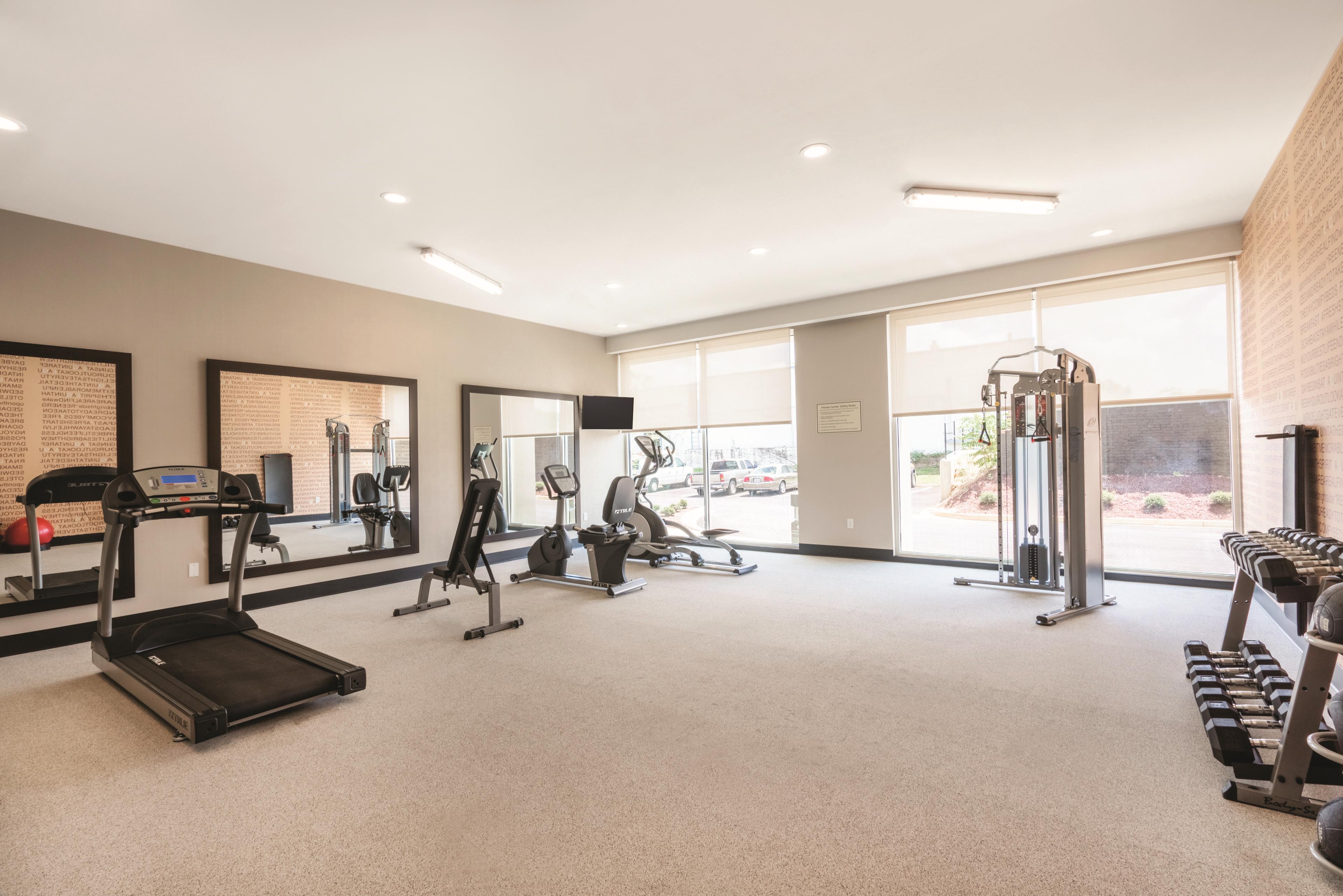 Fitness room at La Quinta Inn & Suites by Wyndham Memphis Downtown in Memphis, Tennessee