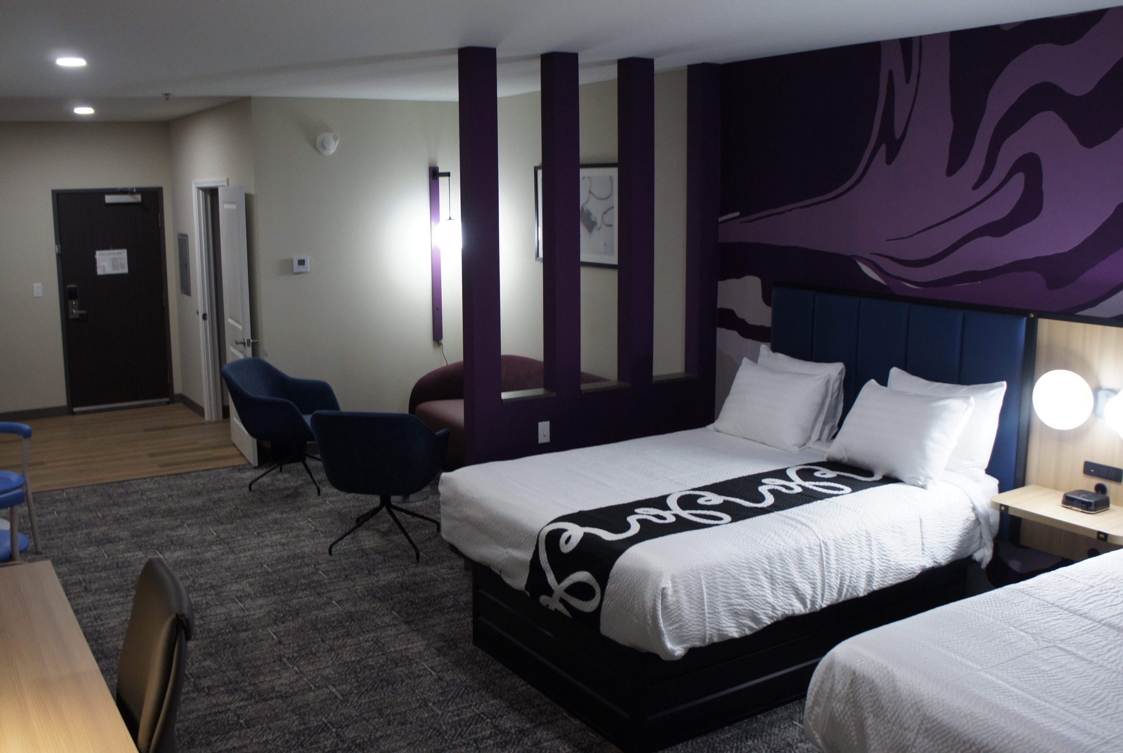 Guest room at the La Quinta Inn & Suites by Wyndham Memphis East in Memphis, Tennessee