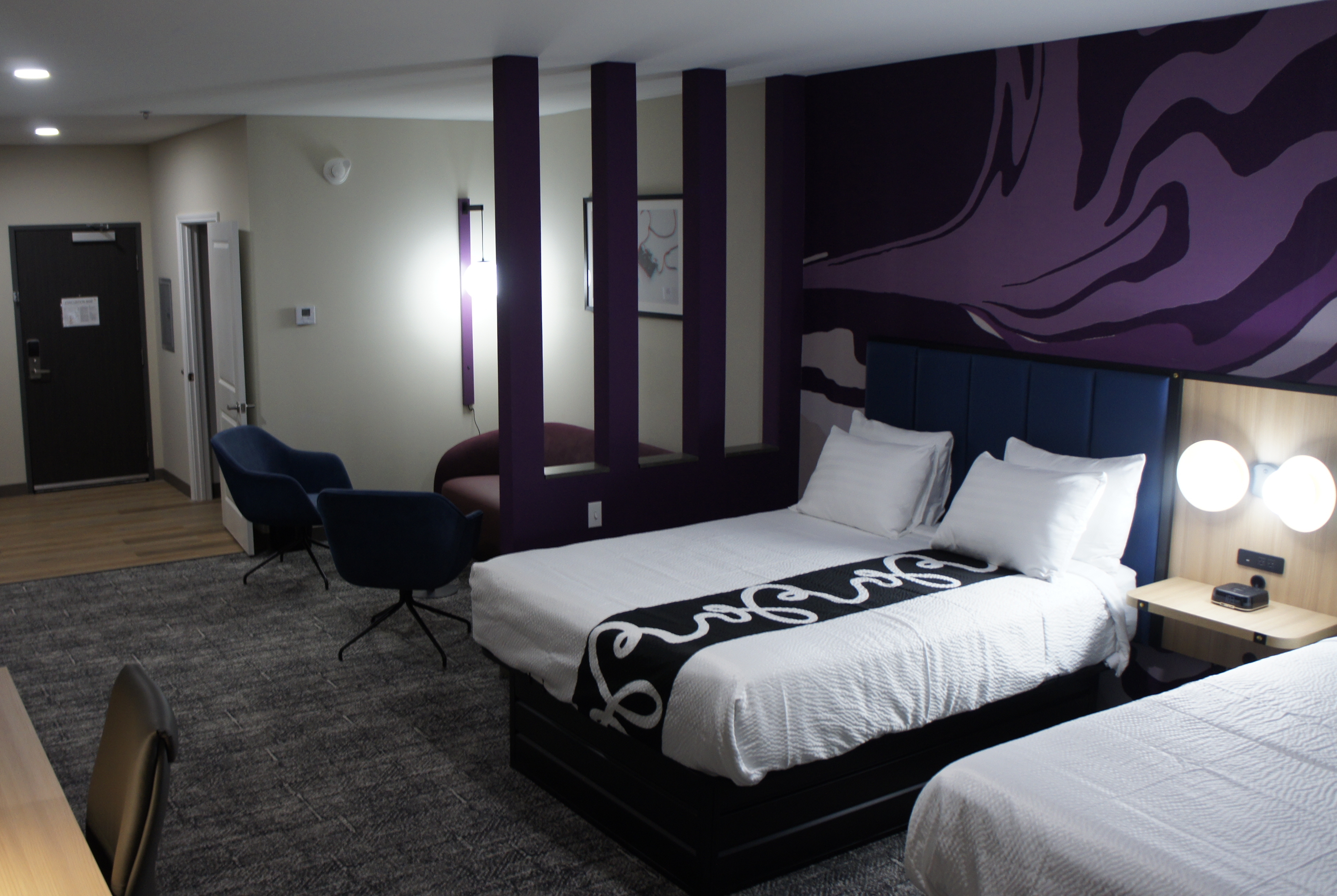 Guest room at the La Quinta Inn & Suites by Wyndham Memphis East in Memphis, Tennessee