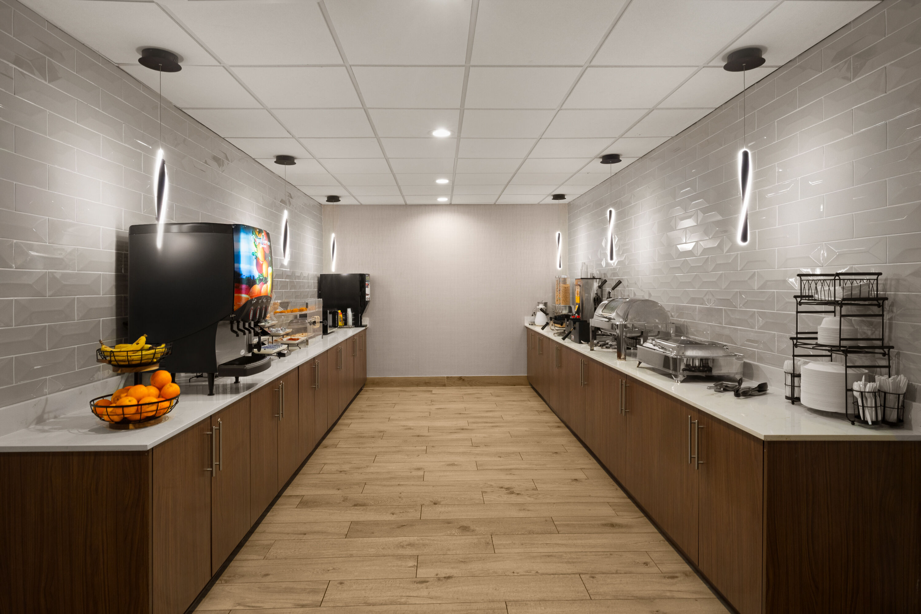 Free breakfast at La Quinta Inn & Suites by Wyndham Nashville Airport/Opryland in Nashville, Tennessee