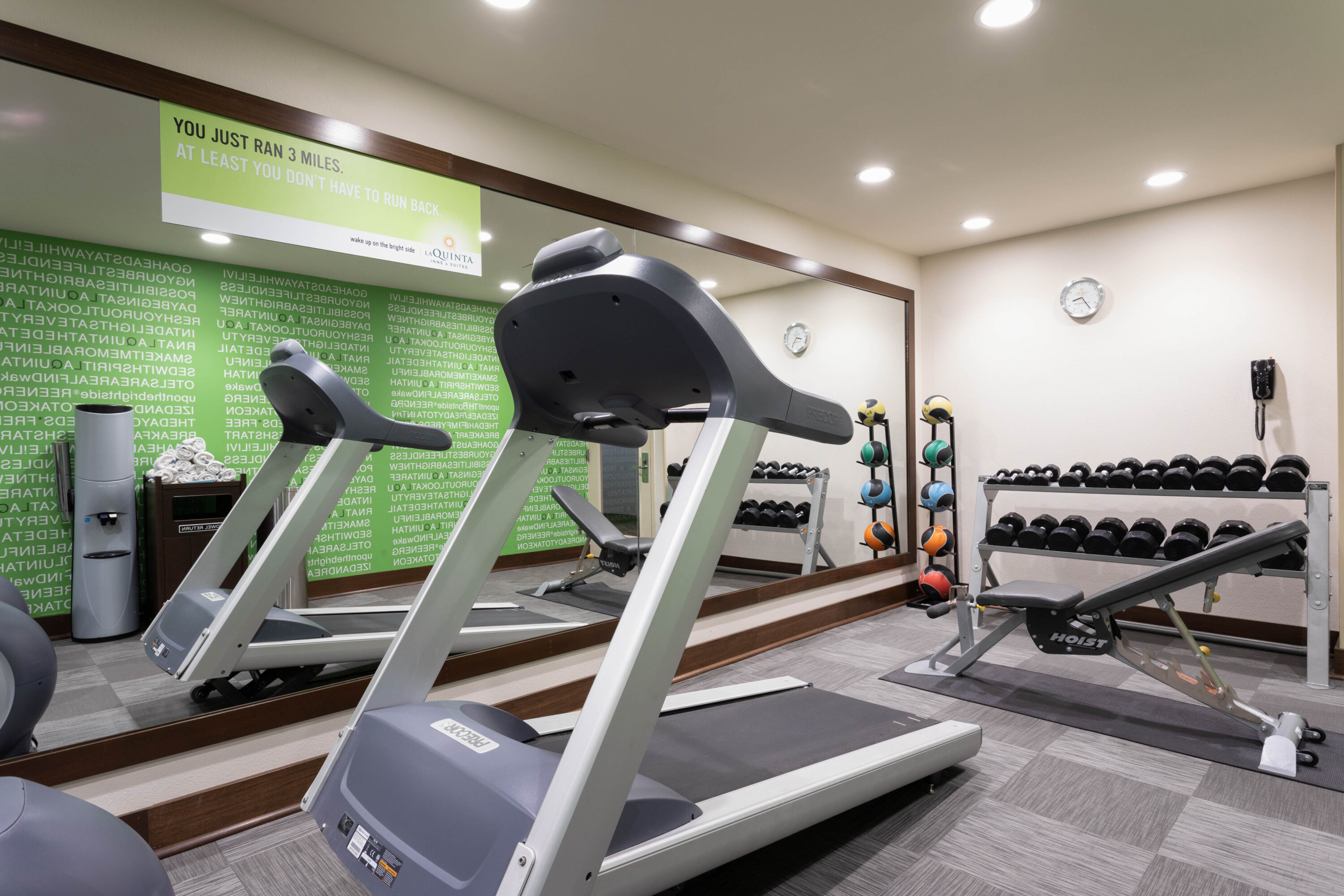 Fitness room at La Quinta Inn & Suites by Wyndham Pigeon Forge in Pigeon Forge, Tennessee
