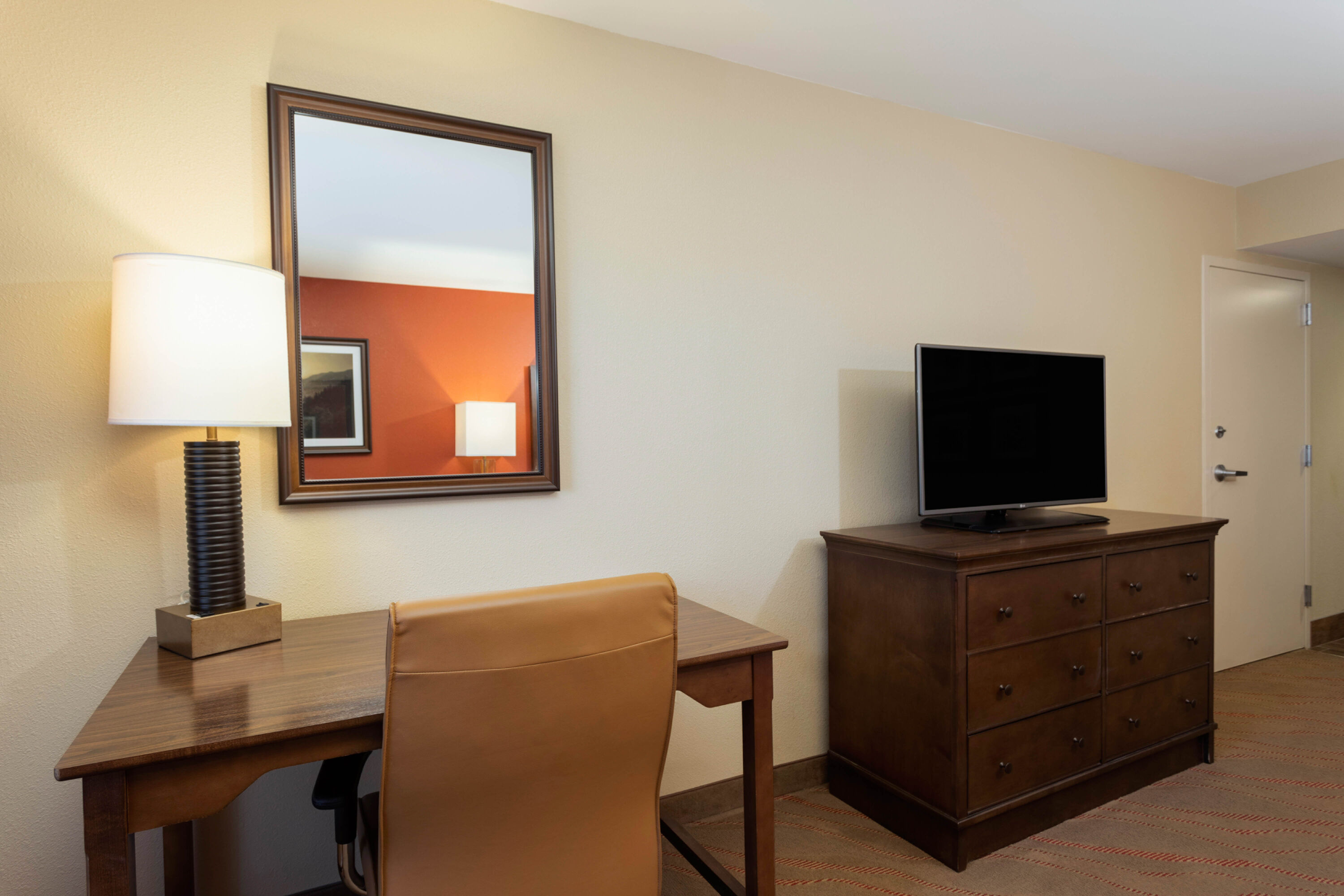 Guest room feature at the La Quinta Inn & Suites by Wyndham Pigeon Forge in Pigeon Forge, Tennessee