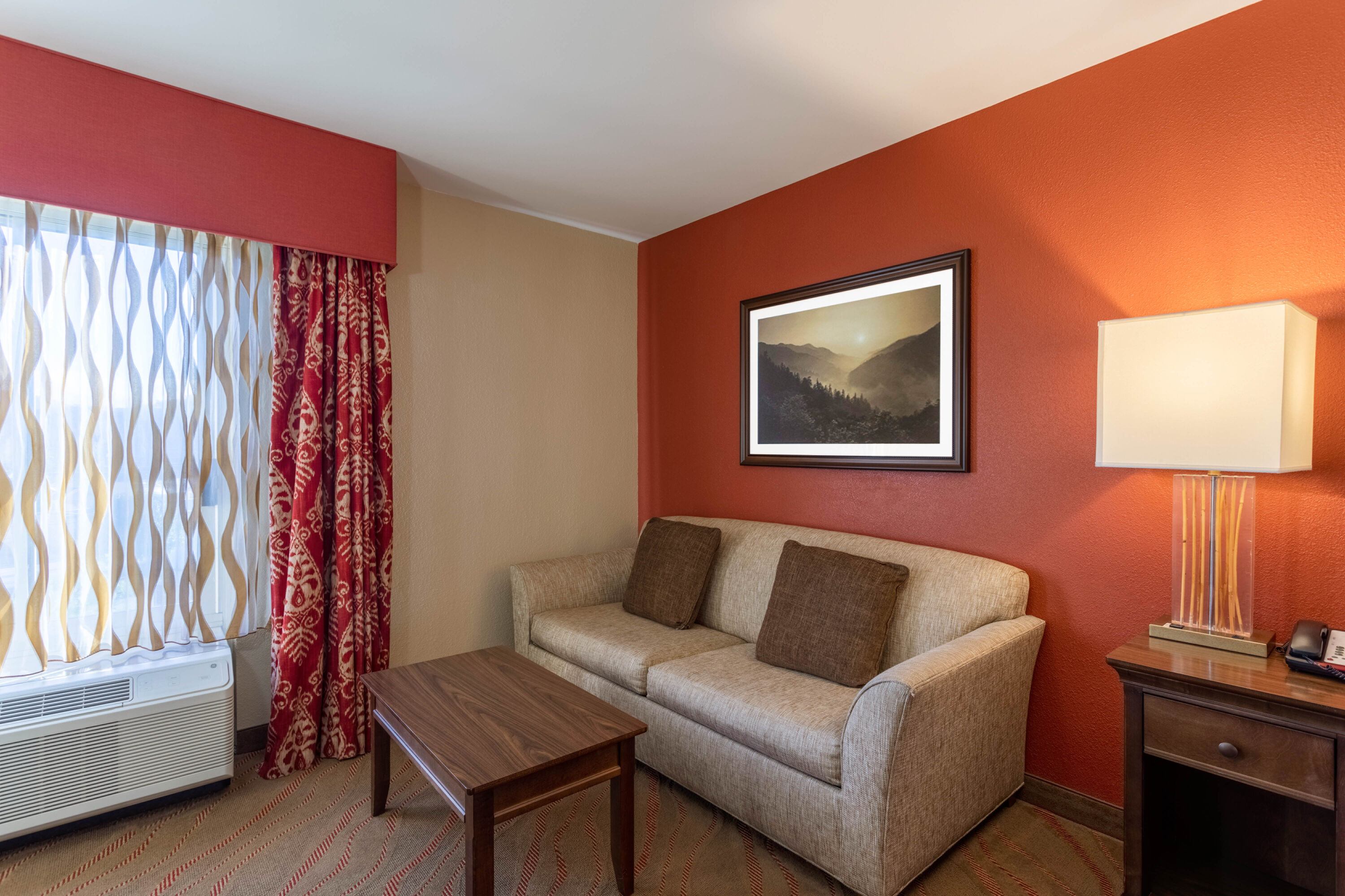 Guest room feature at the La Quinta Inn & Suites by Wyndham Pigeon Forge in Pigeon Forge, Tennessee