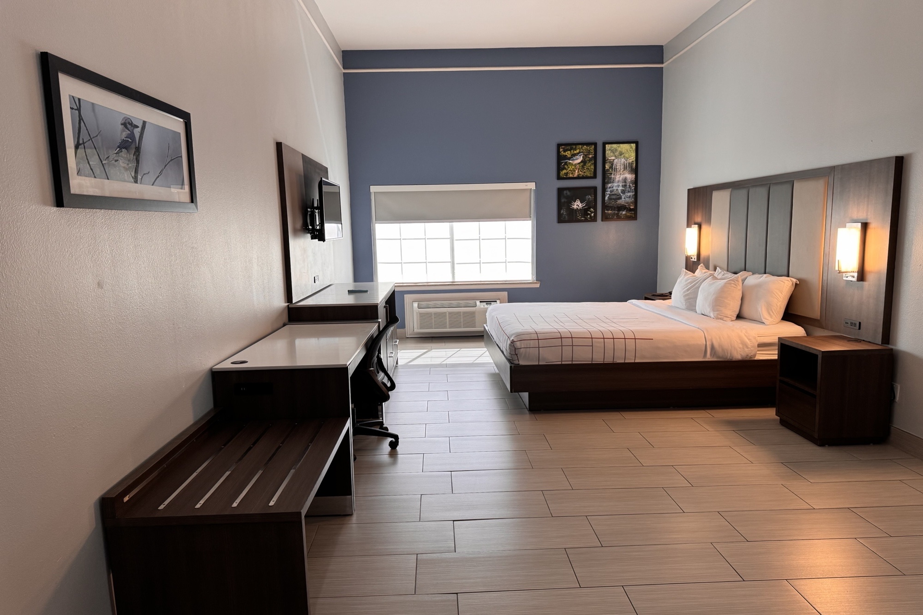 Guest room at the La Quinta Inn & Suites by Wyndham Alamo - McAllen East in Alamo, Texas