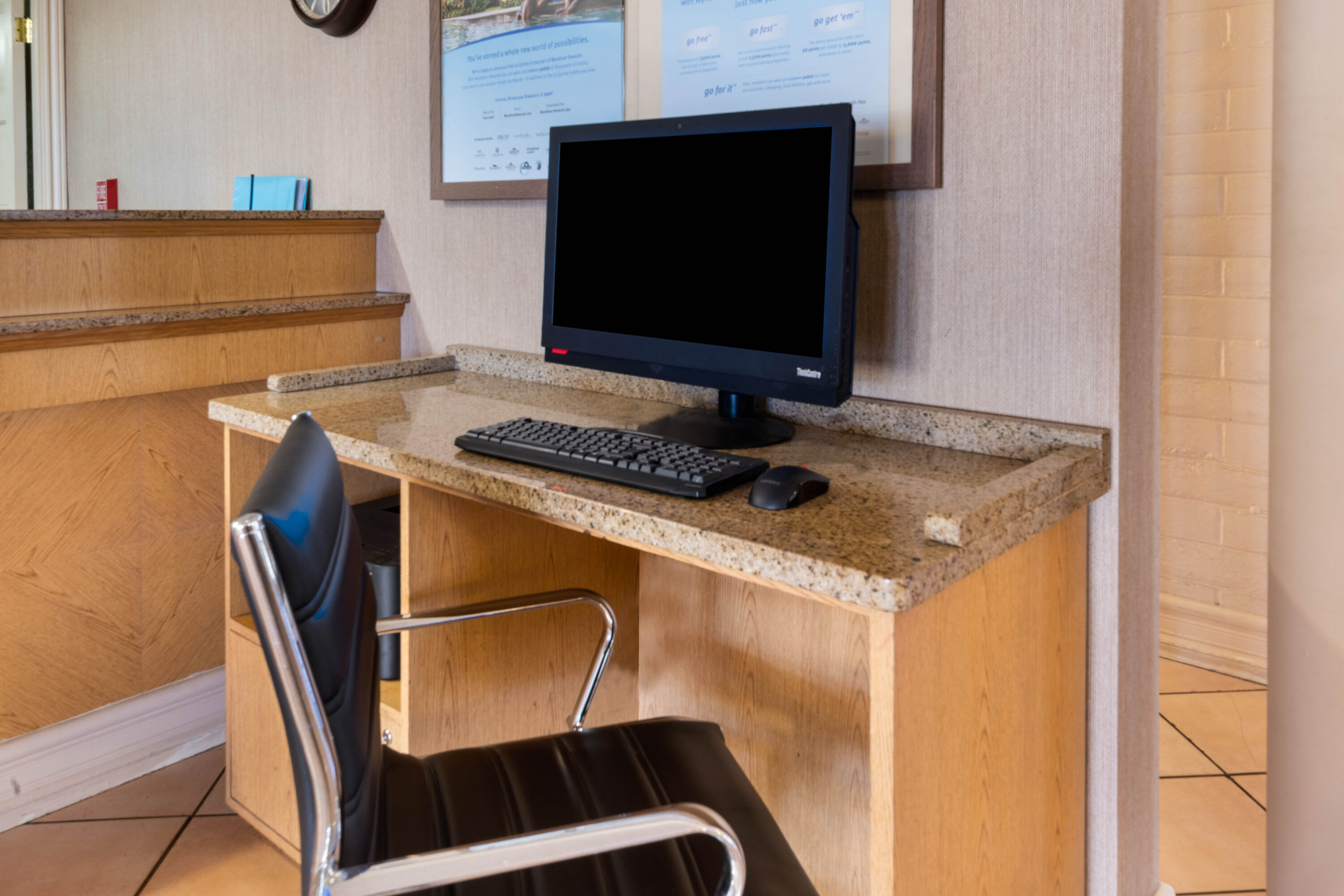 La Quinta Inn by Wyndham Amarillo West Medical Center business center in Amarillo, Texas