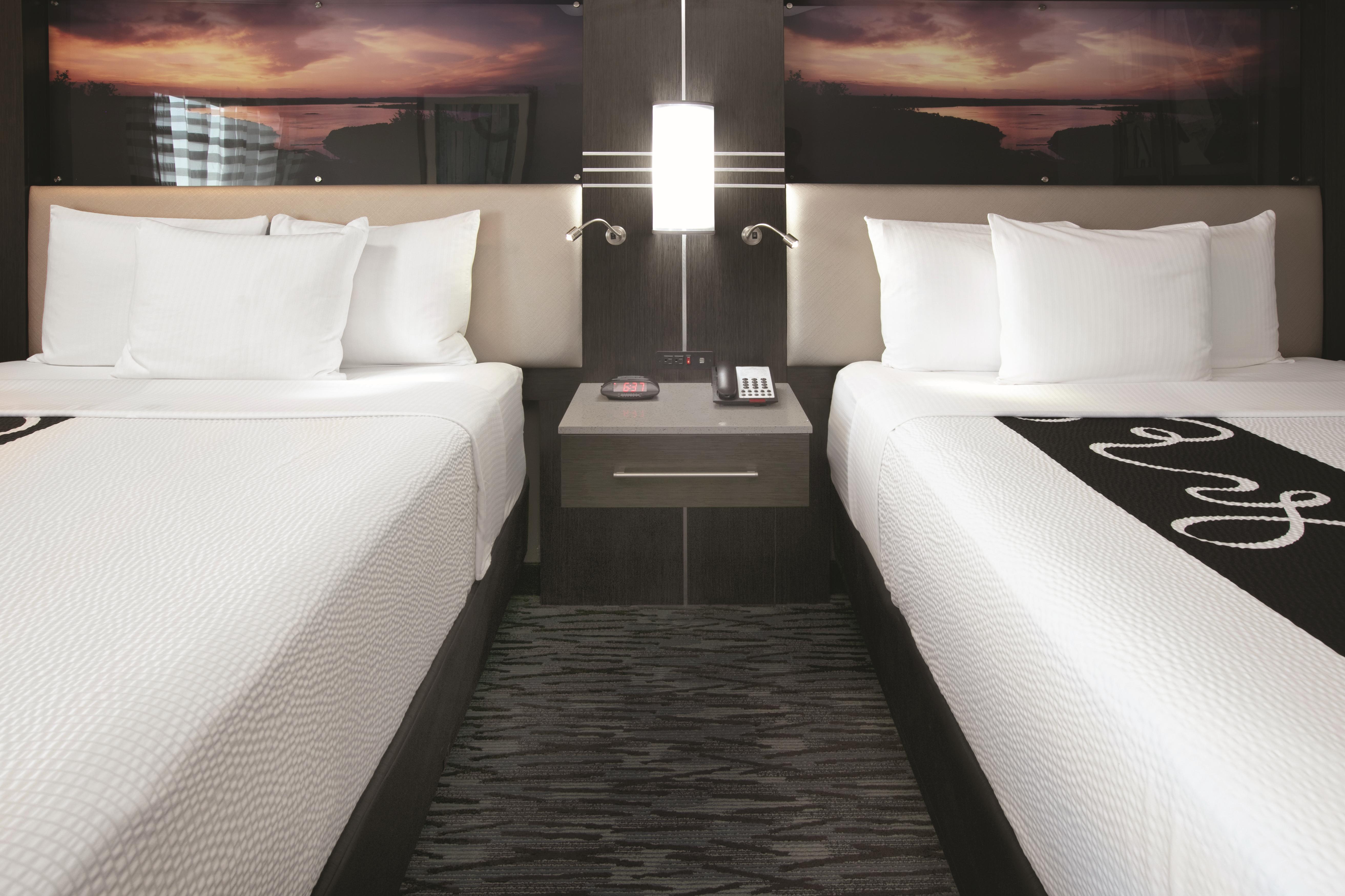 Guest room at the La Quinta Inn & Suites by Wyndham Amarillo Airport in Amarillo, Texas