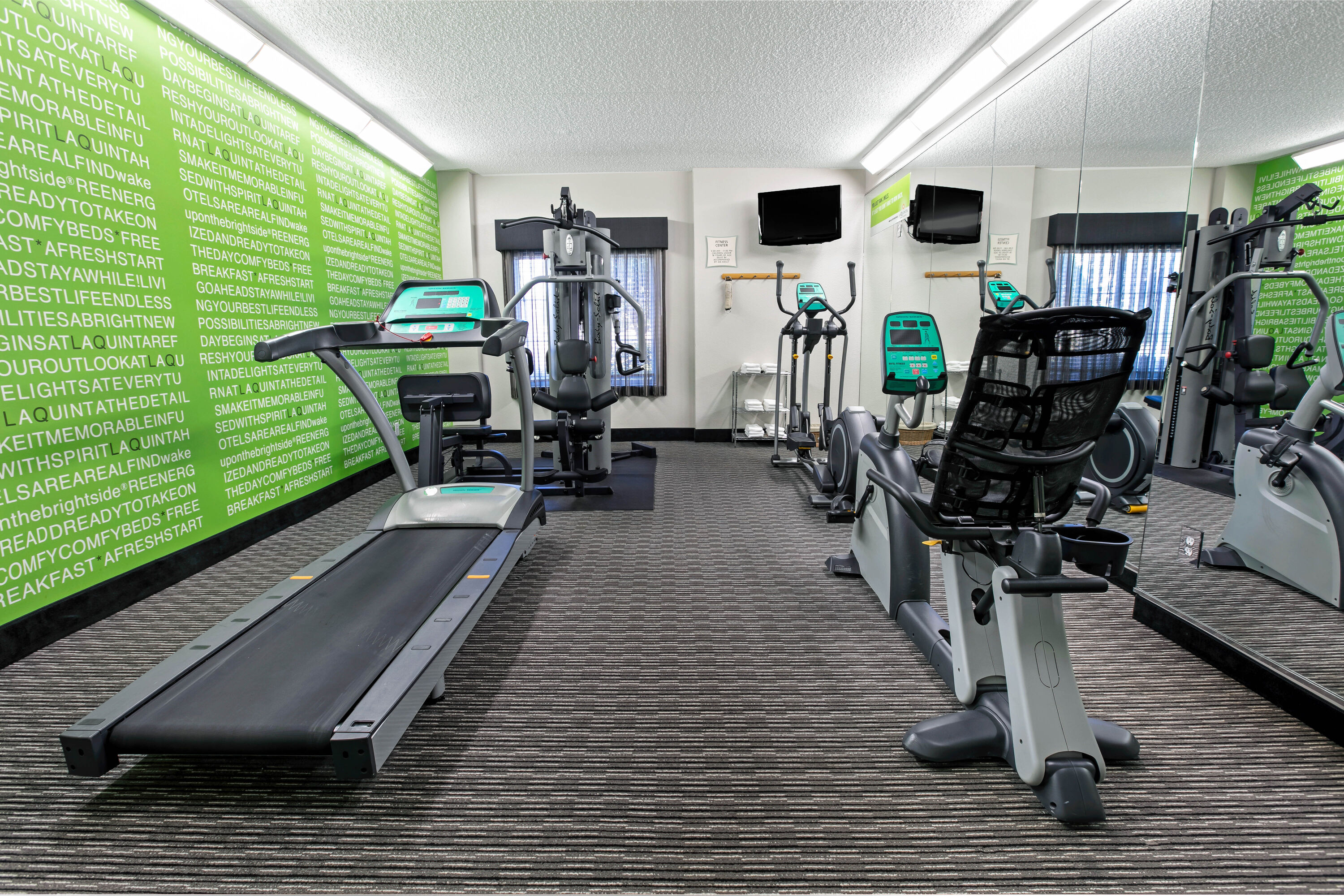 Fitness room at La Quinta Inn & Suites by Wyndham Dallas Arlington South in Arlington, Texas