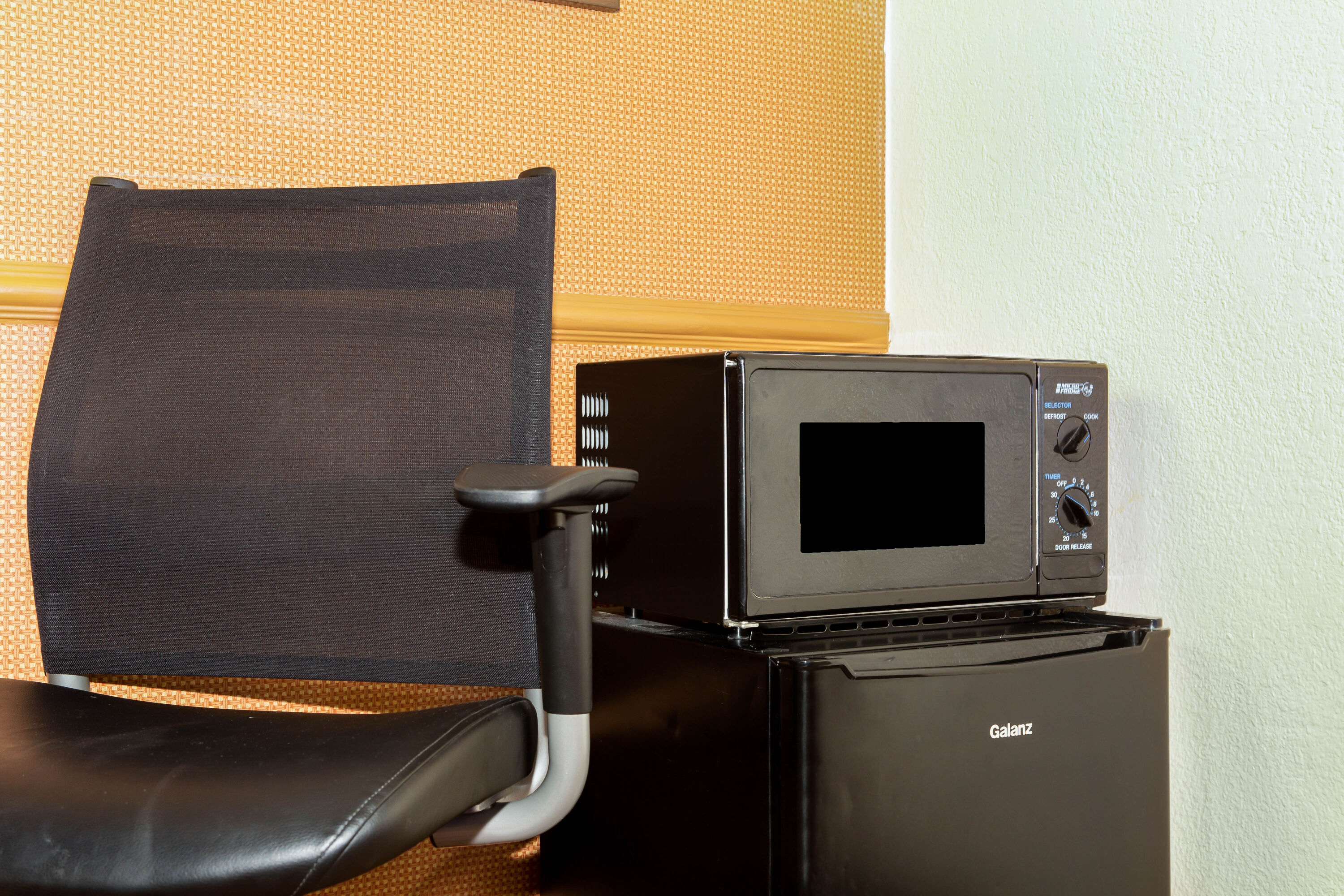 Guest room feature at the La Quinta Inn by Wyndham Austin Capitol / Downtown in Austin, Texas