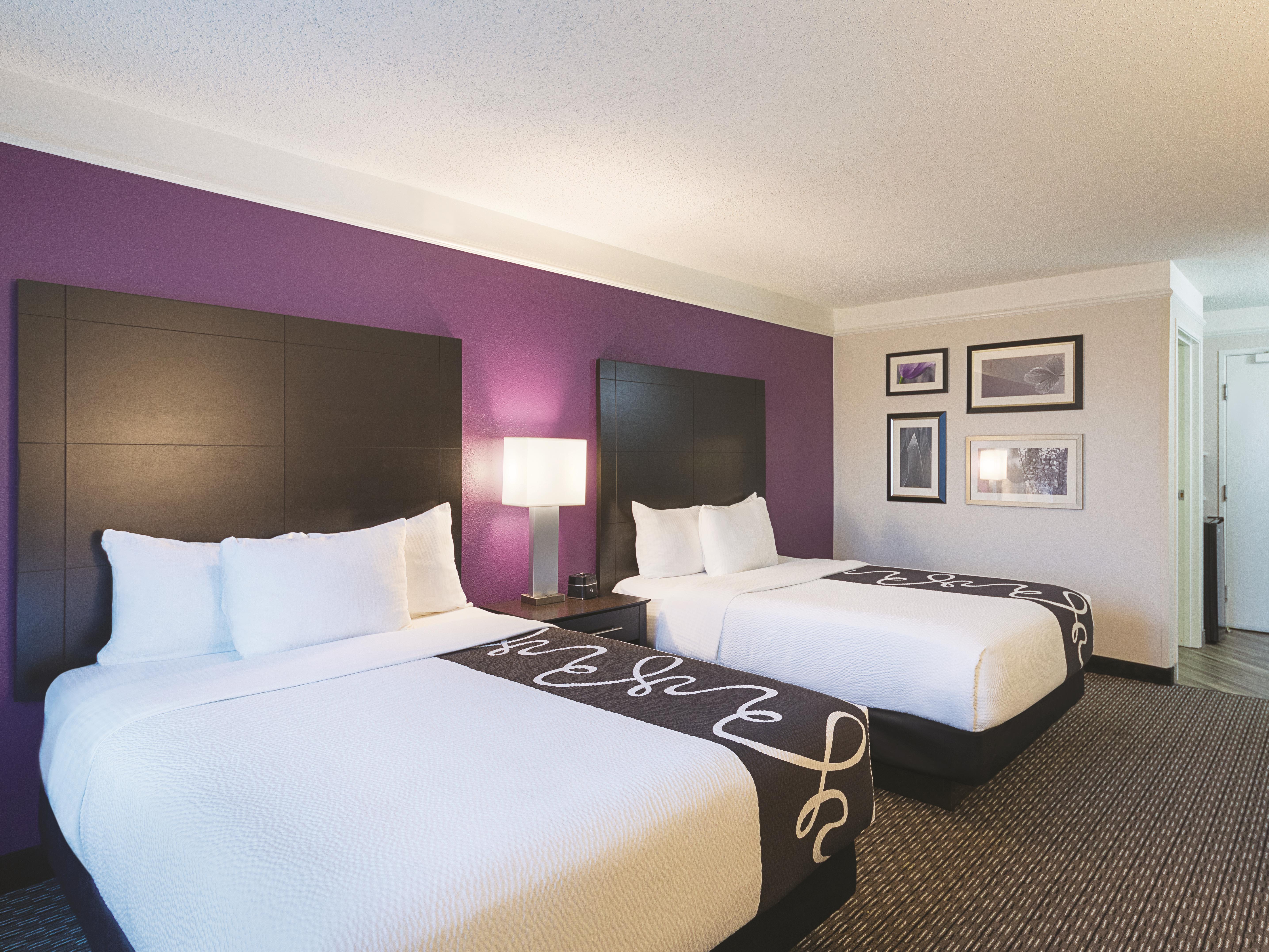 Guest room at the La Quinta Inn & Suites by Wyndham Austin Round Rock in Austin, Texas
