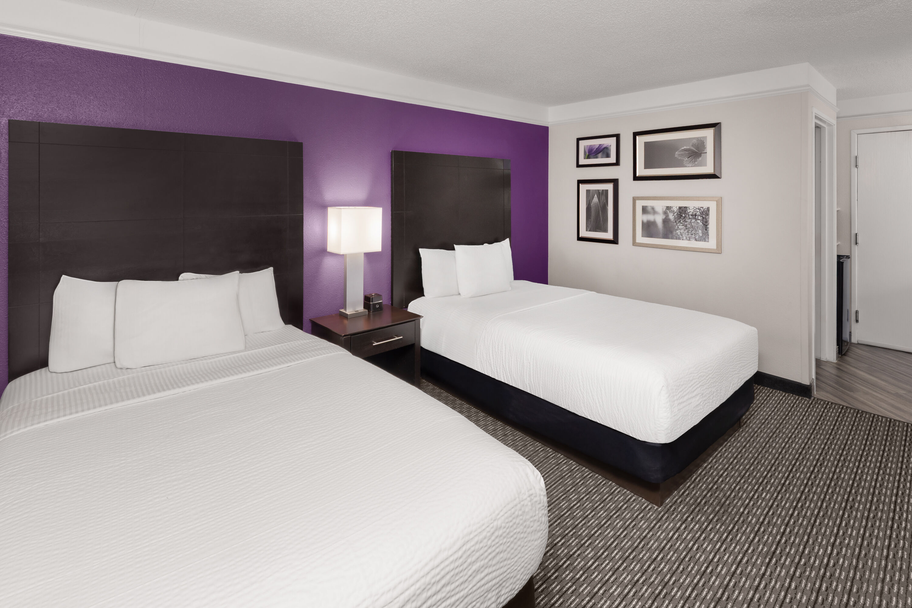 Guest room at the La Quinta Inn & Suites by Wyndham Austin Round Rock in Austin, Texas