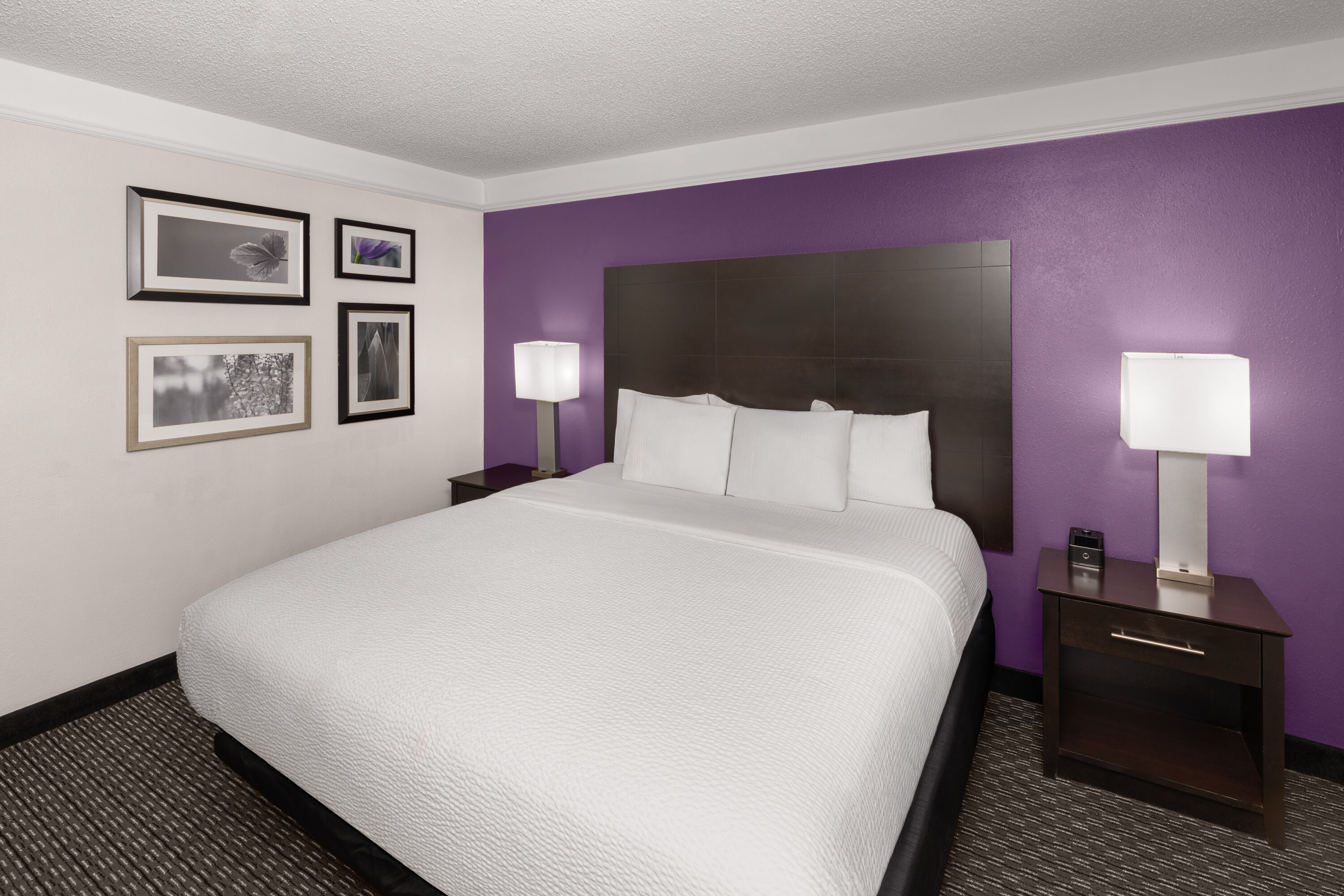 Guest room at the La Quinta Inn & Suites by Wyndham Austin Round Rock in Austin, Texas
