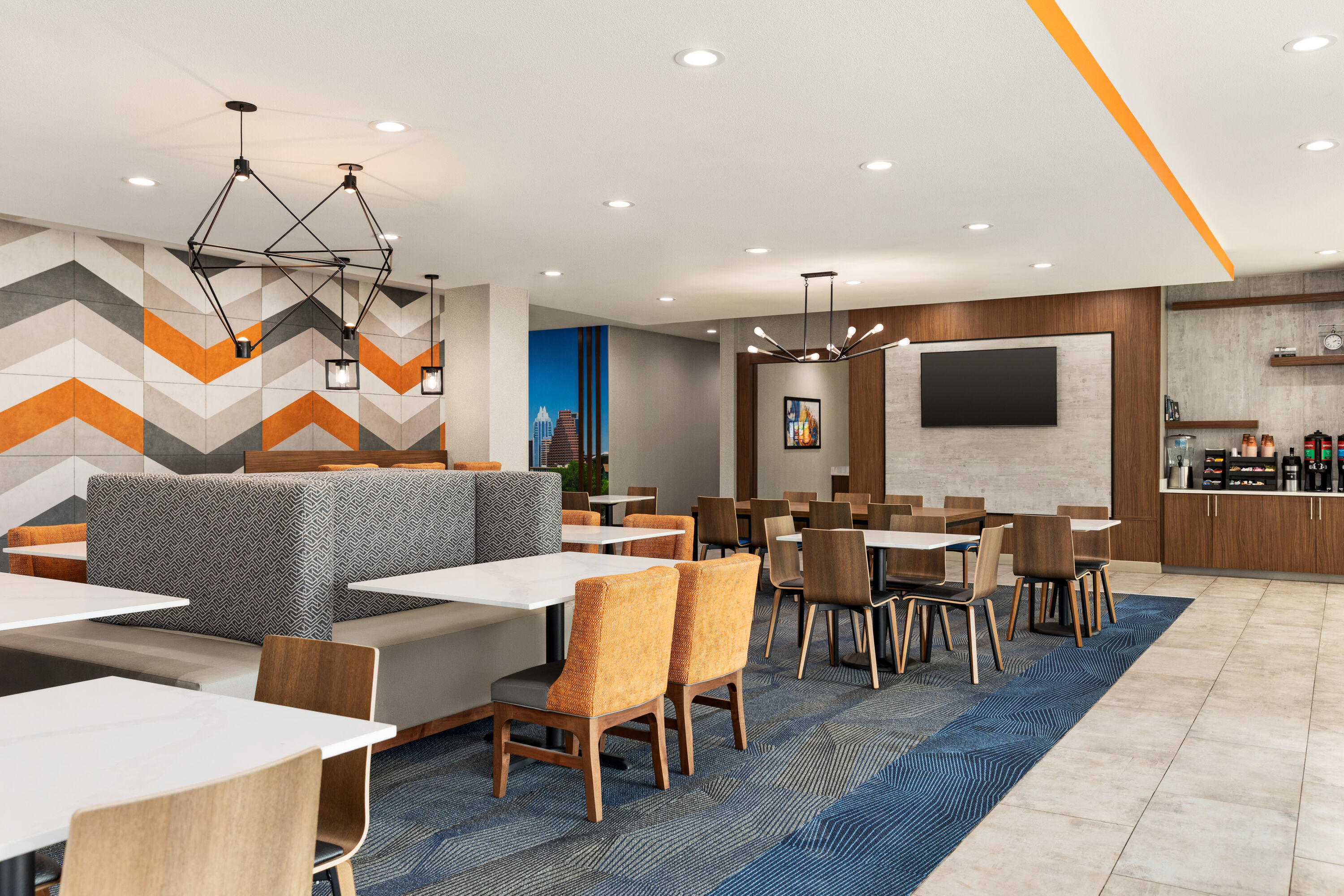 Free breakfast at La Quinta Inn & Suites by Wyndham Austin South in Austin, Texas