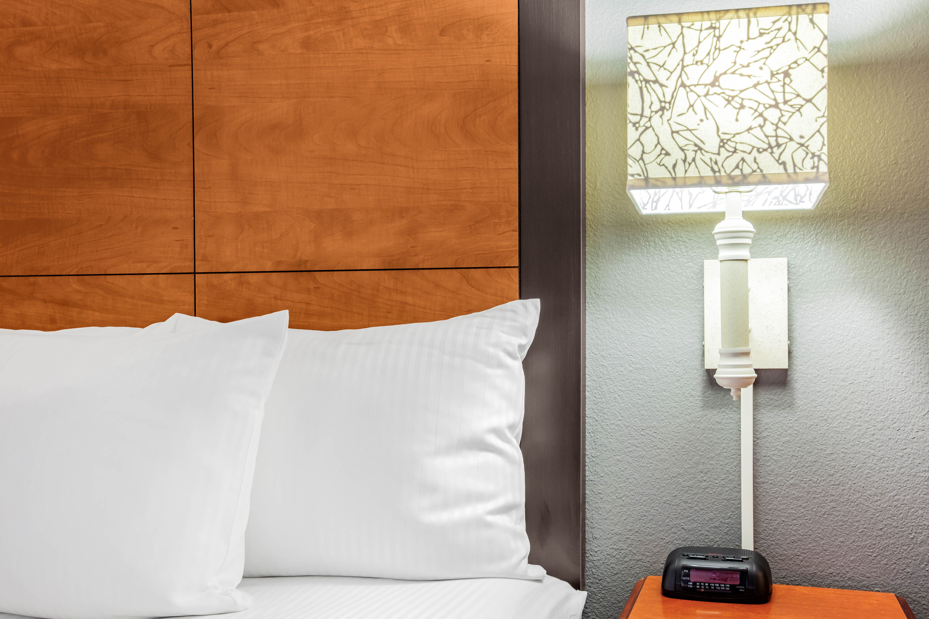 Guest room feature at the La Quinta Inn & Suites by Wyndham Houston Baytown East in Baytown, Texas