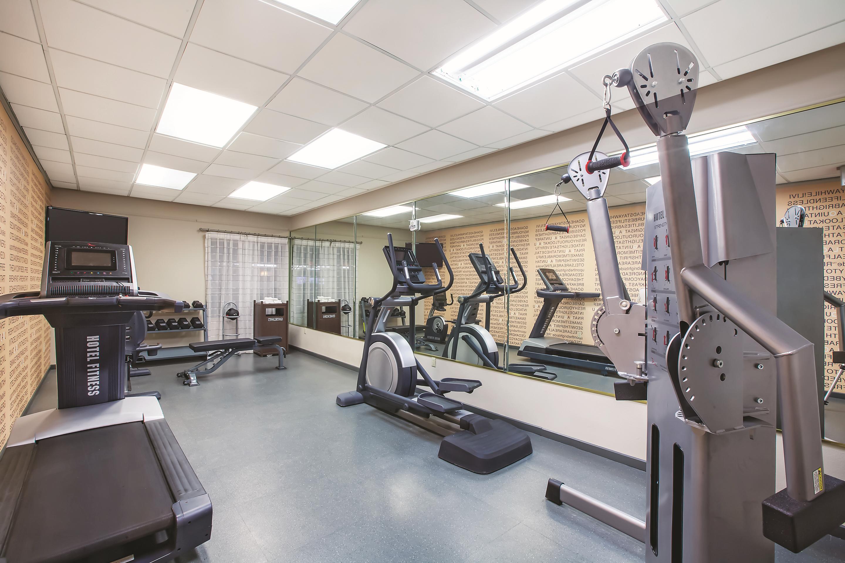 Fitness room at La Quinta Inn & Suites by Wyndham Beaumont West in Beaumont, Texas