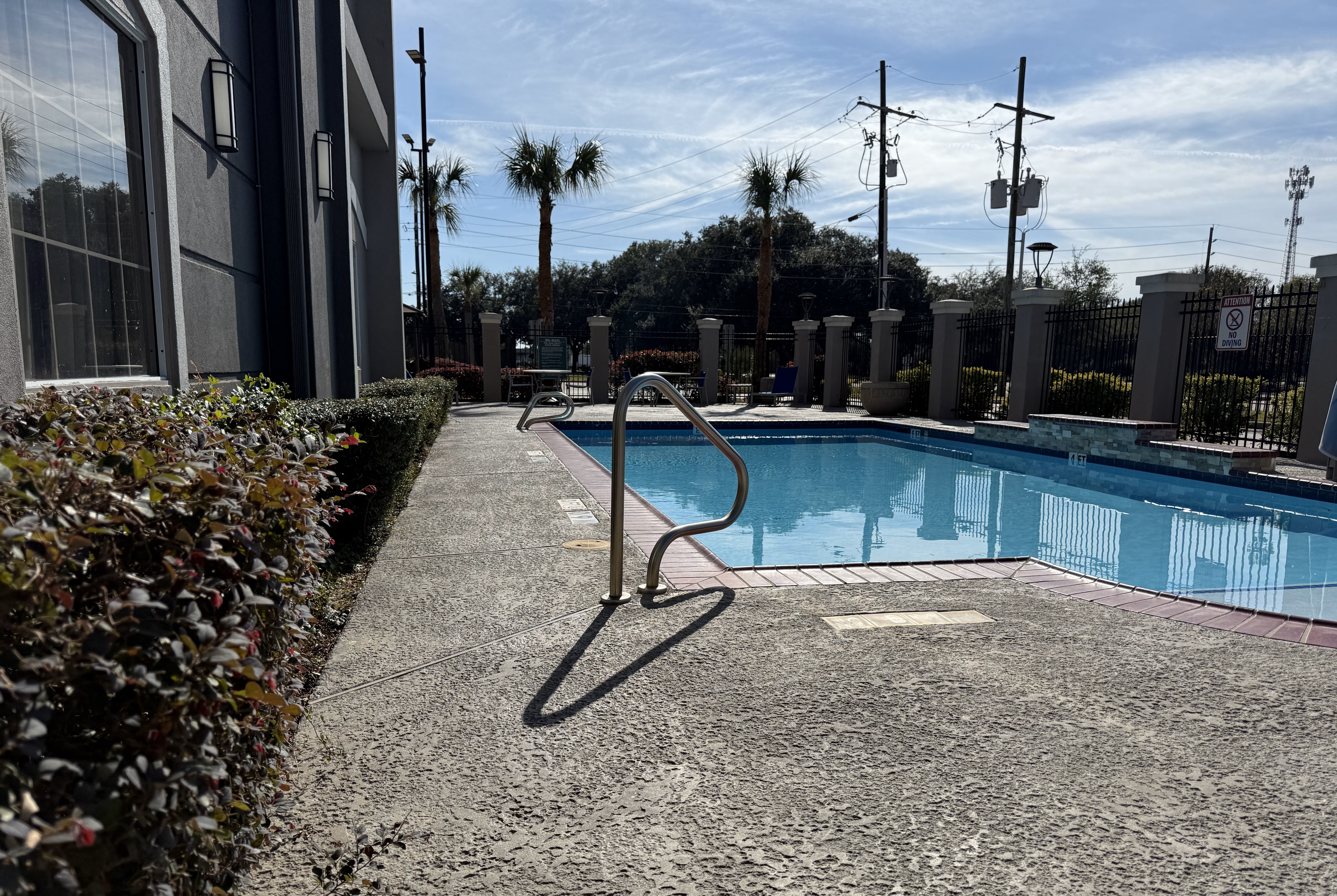 Pool at the La Quinta Inn & Suites by Wyndham Beaumont West in Beaumont, Texas