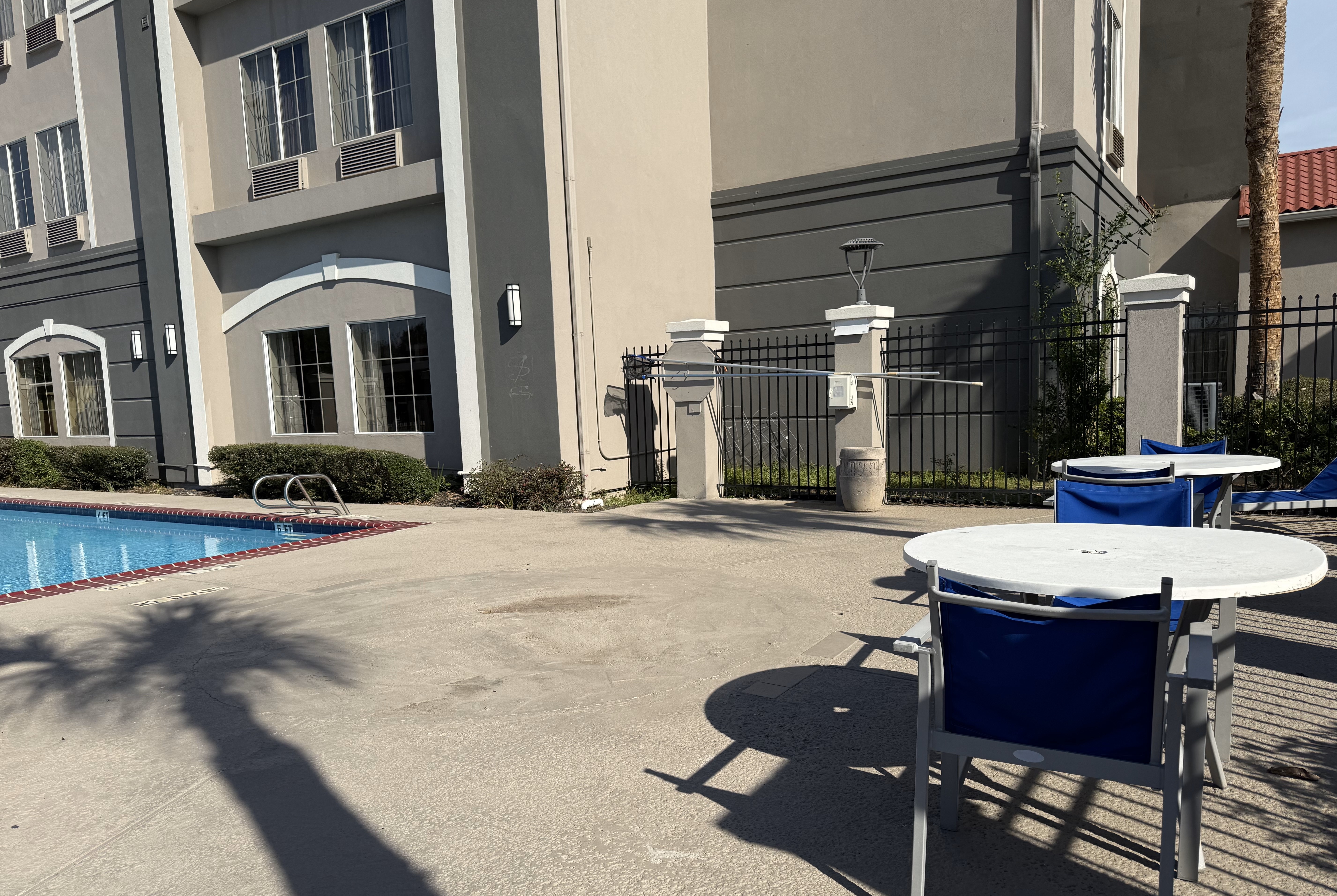 Pool at the La Quinta Inn & Suites by Wyndham Beaumont West in Beaumont, Texas