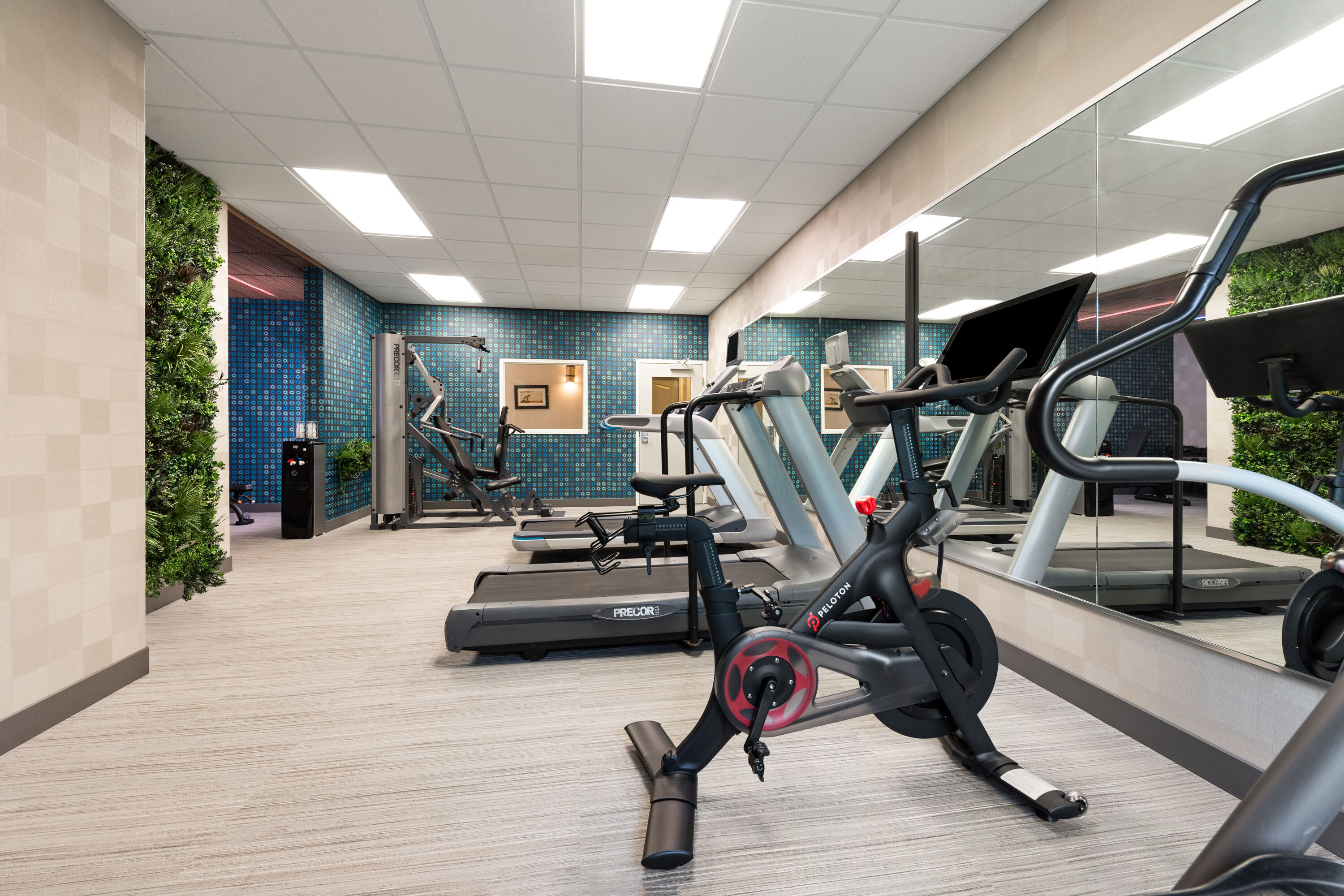 Fitness room at La Quinta Inn & Suites by Wyndham-Brookshire-West Katy in Brookshire, Texas