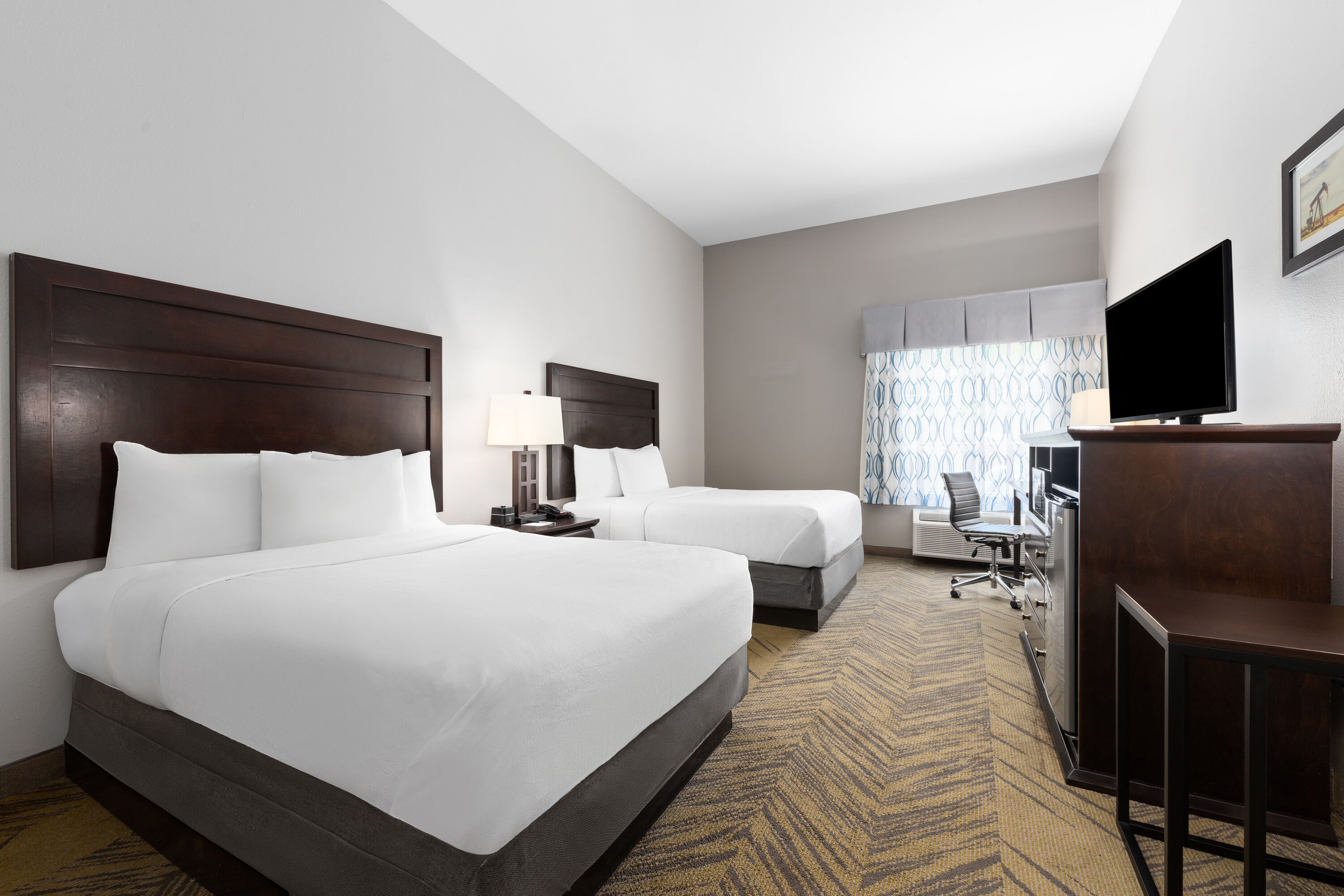 Guest room at the La Quinta Inn & Suites by Wyndham-Brookshire-West Katy in Brookshire, Texas