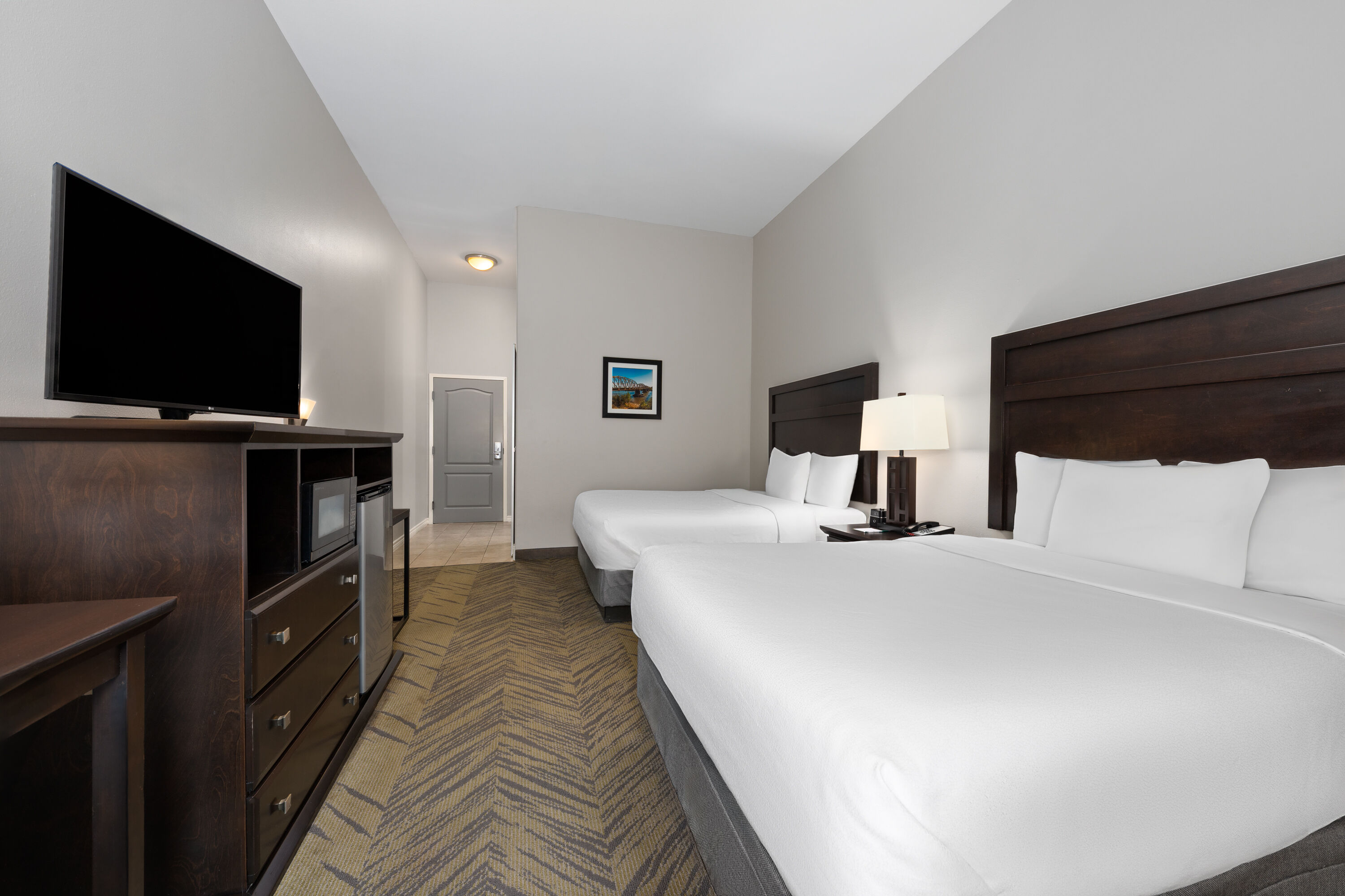 Guest room at the La Quinta Inn & Suites by Wyndham-Brookshire-West Katy in Brookshire, Texas
