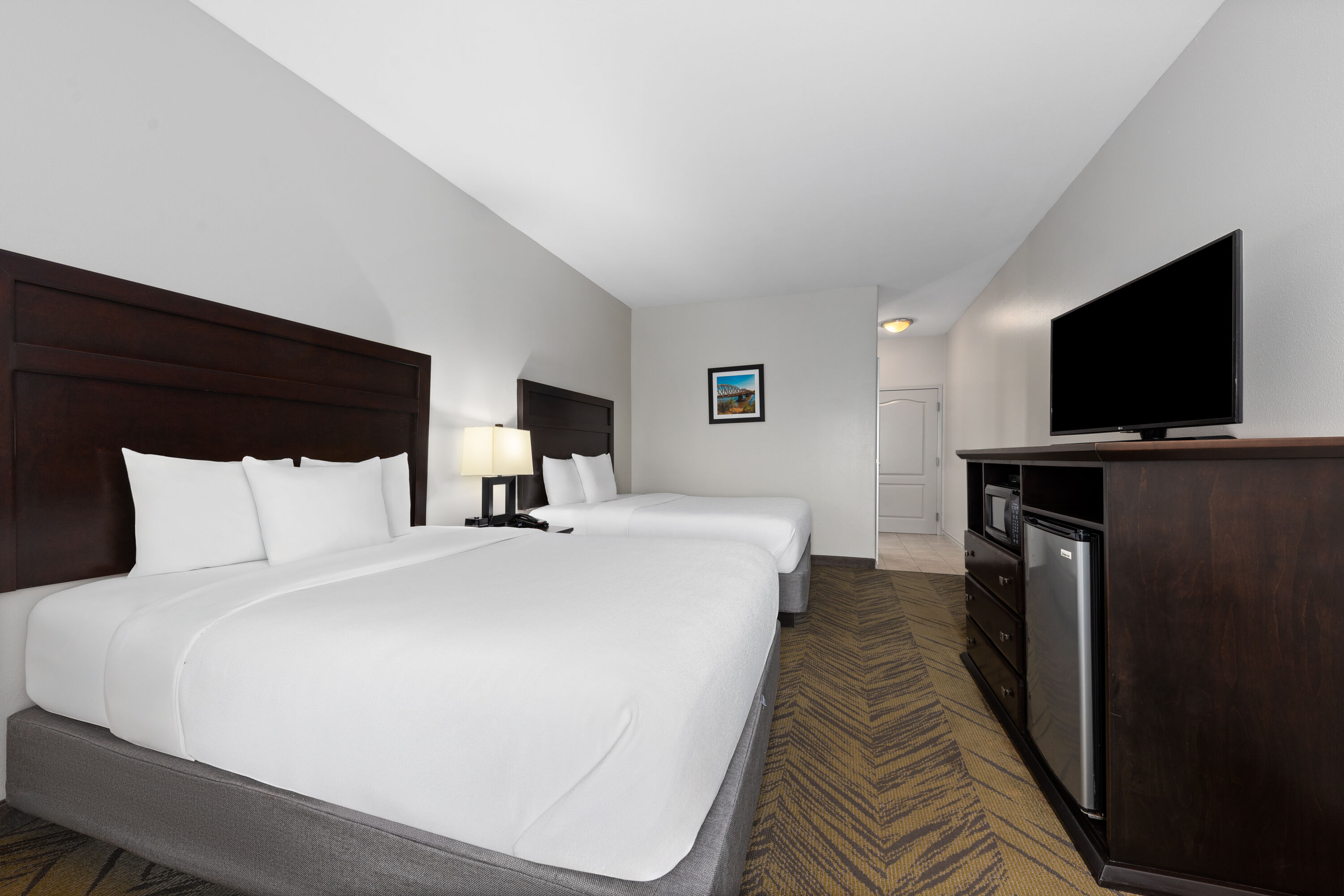 Guest room at the La Quinta Inn & Suites by Wyndham-Brookshire-West Katy in Brookshire, Texas