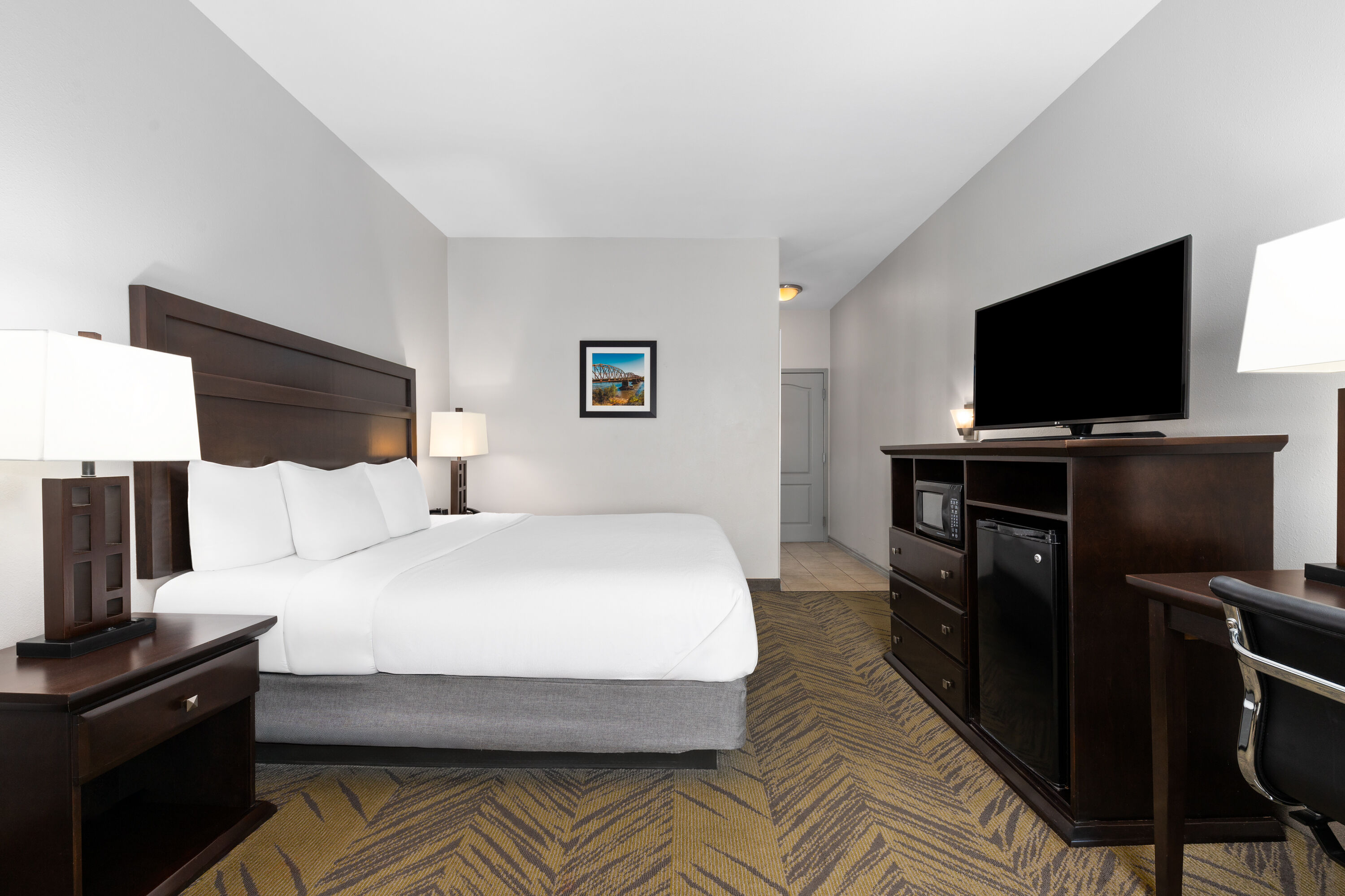 Guest room at the La Quinta Inn & Suites by Wyndham-Brookshire-West Katy in Brookshire, Texas