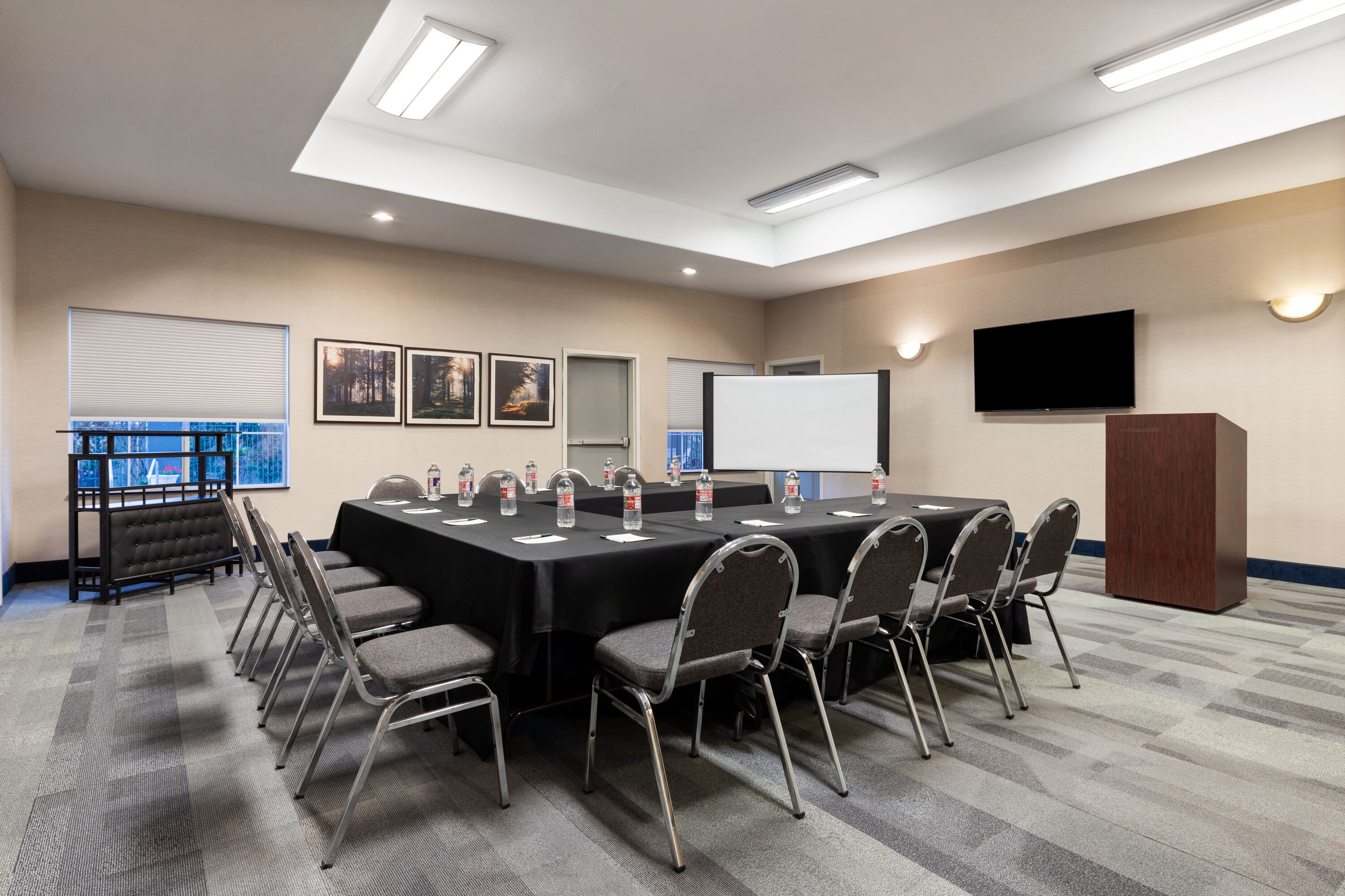 Meeting room at La Quinta Inn & Suites by Wyndham-Brookshire-West Katy in Brookshire, Texas