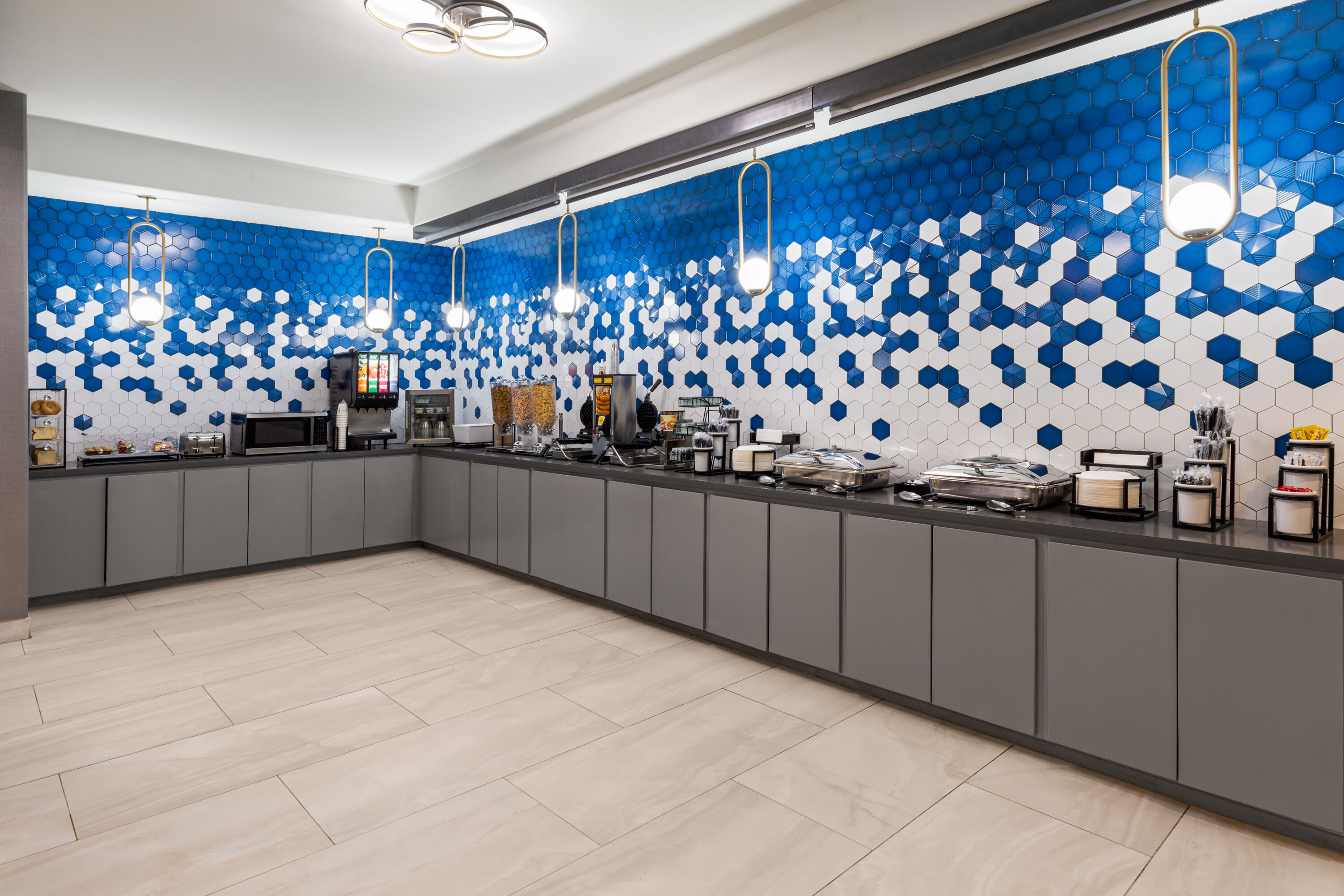 Free breakfast at La Quinta Inn & Suites by Wyndham Brownsville North in Brownsville, Texas