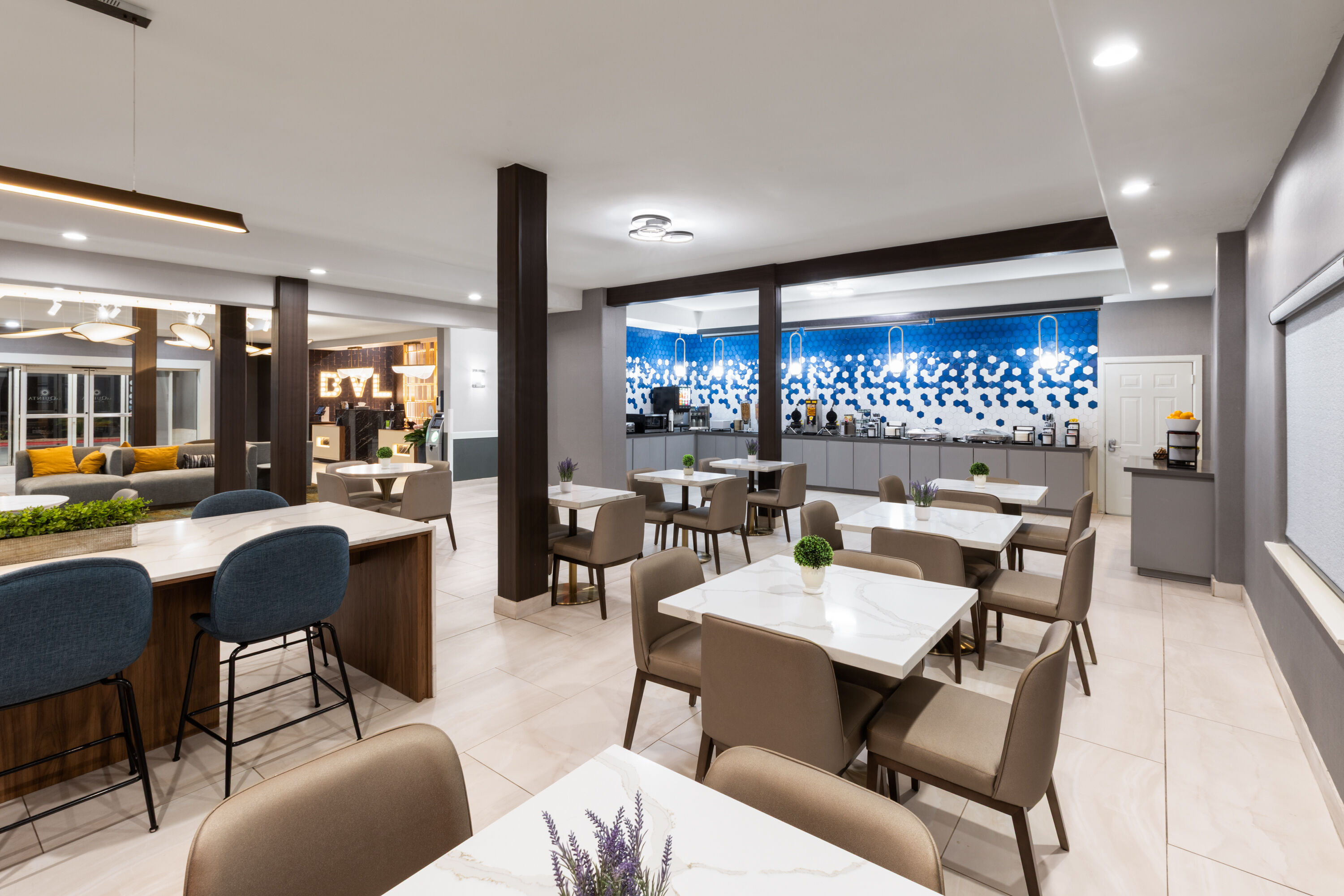 Free breakfast at La Quinta Inn & Suites by Wyndham Brownsville North in Brownsville, Texas