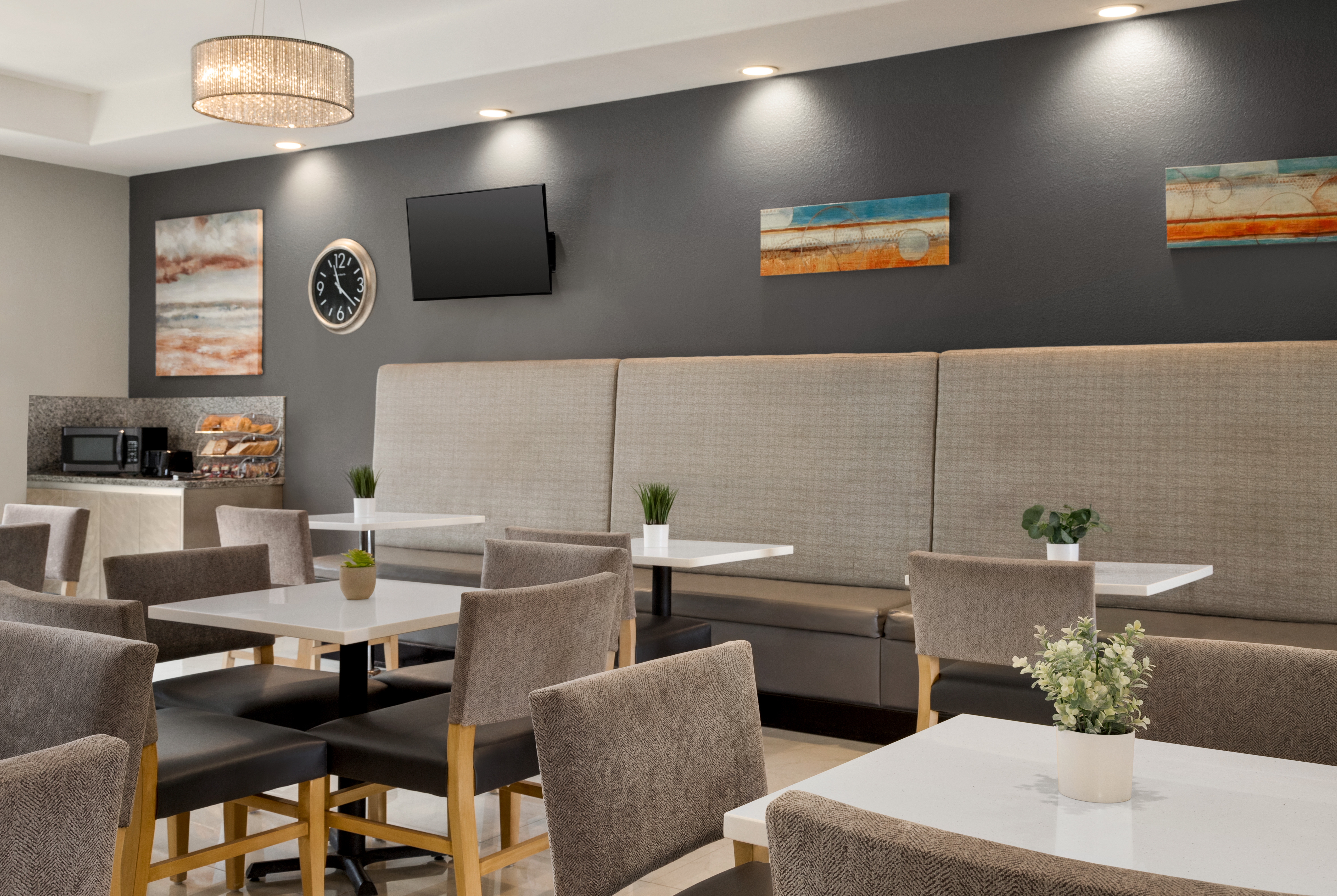 Free breakfast at La Quinta Inn & Suites by Wyndham Brownsville North in Brownsville, Texas