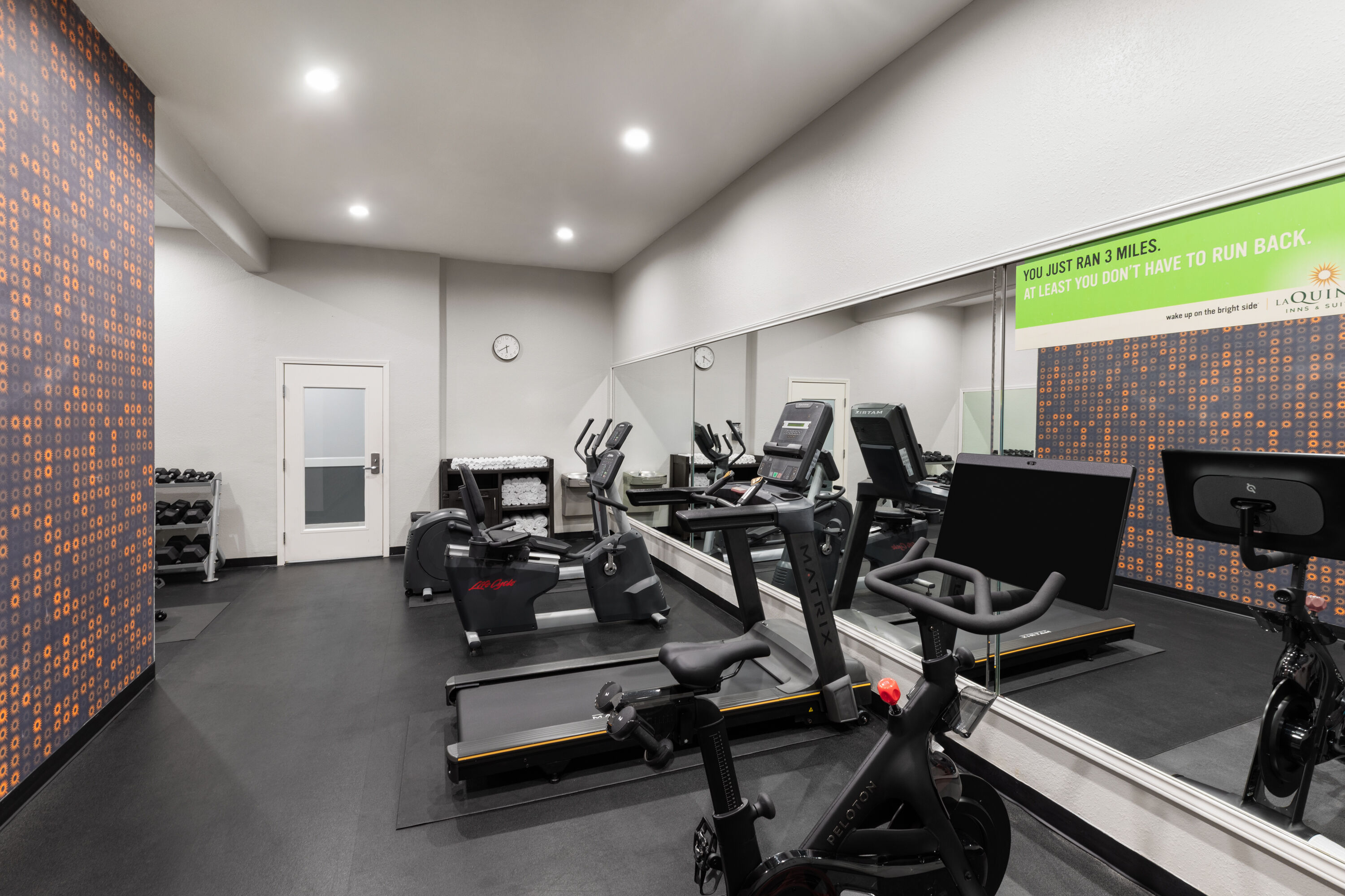 Fitness room at La Quinta Inn & Suites by Wyndham Brownsville North in Brownsville, Texas