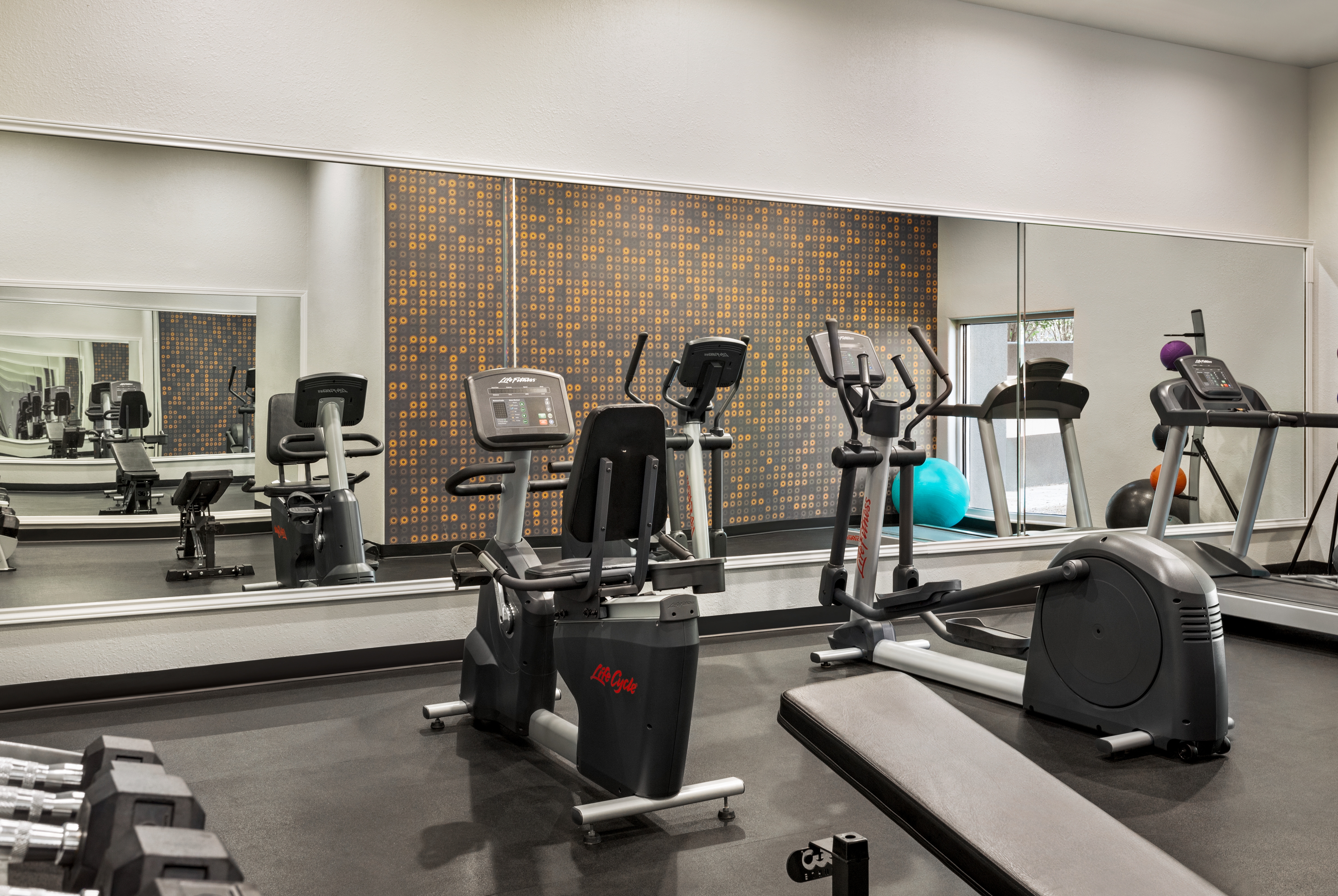 Fitness room at La Quinta Inn & Suites by Wyndham Brownsville North in Brownsville, Texas