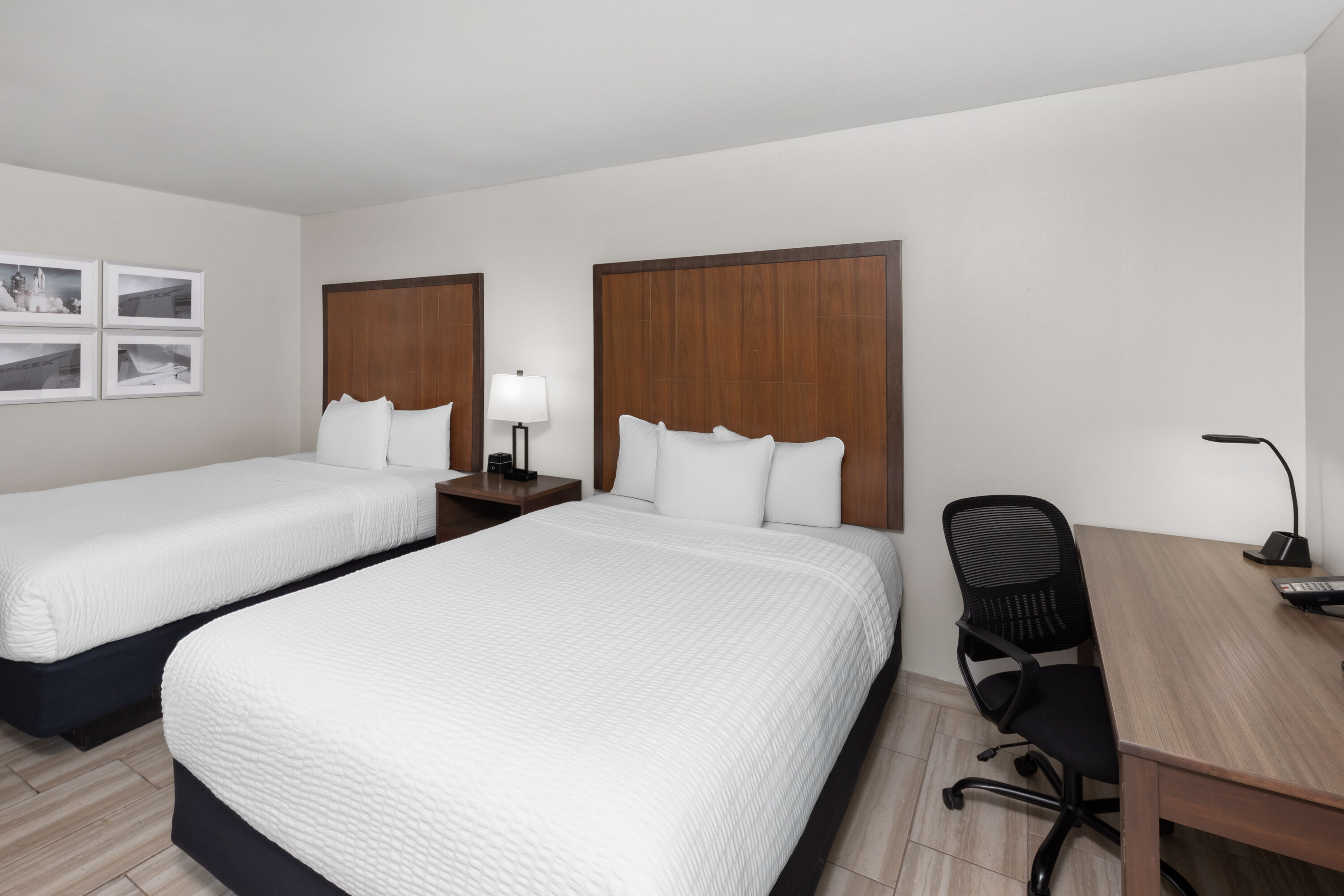Guest room at the La Quinta Inn & Suites by Wyndham Brownsville North in Brownsville, Texas