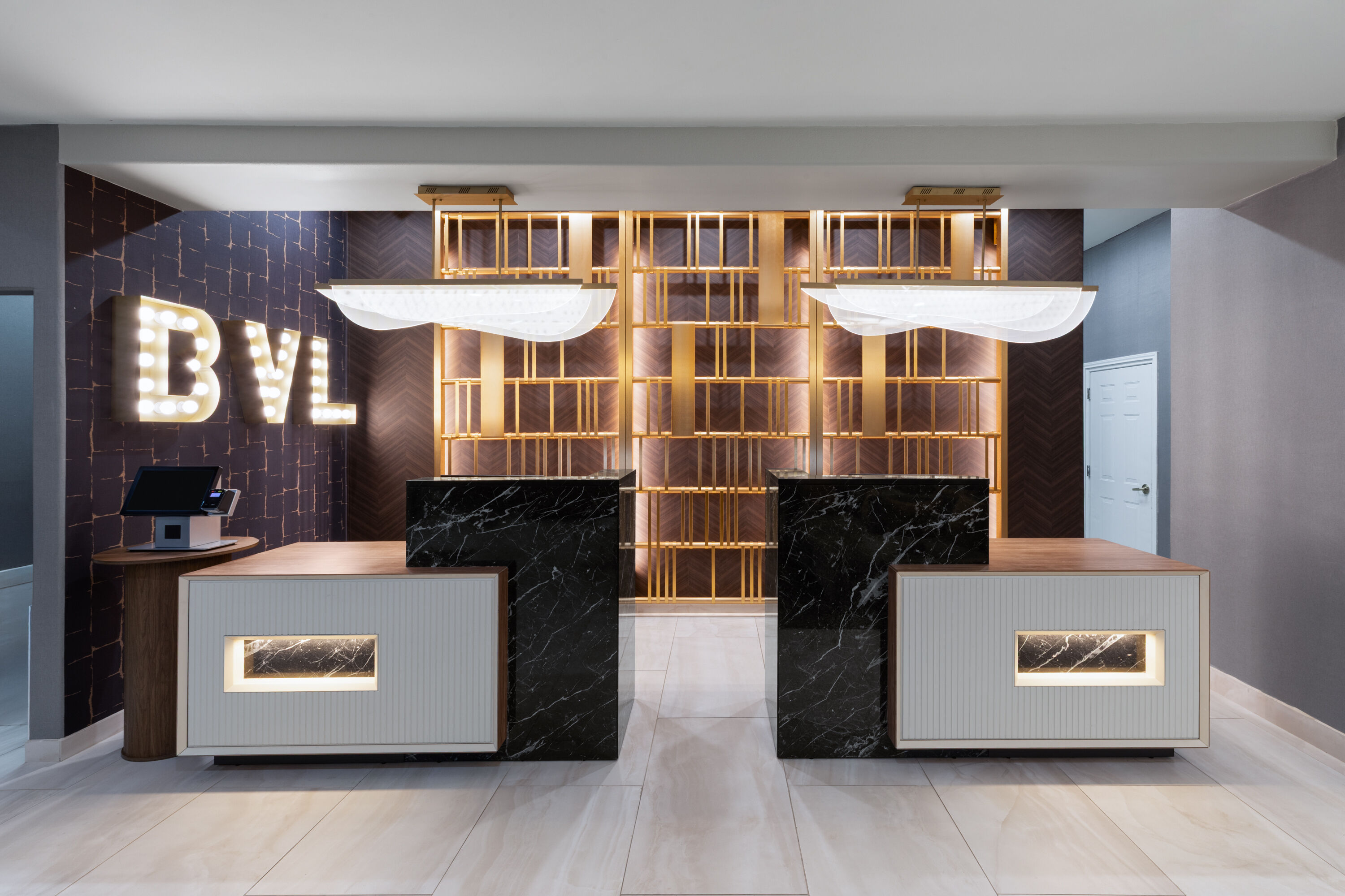 La Quinta Inn & Suites by Wyndham Brownsville North reception in Brownsville, Texas