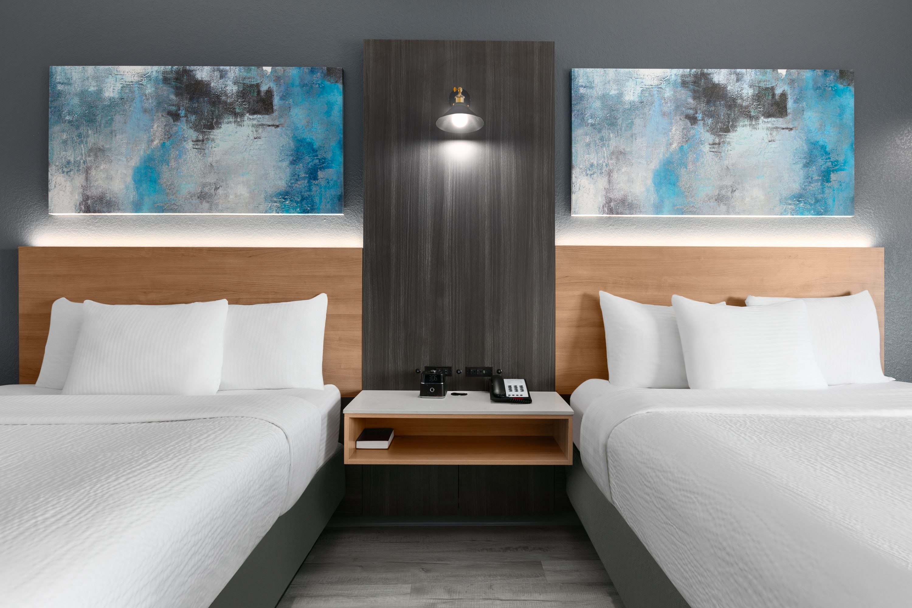 Guest room at the La Quinta Inn & Suites by Wyndham Ft. Worth - Burleson in Burleson, Texas