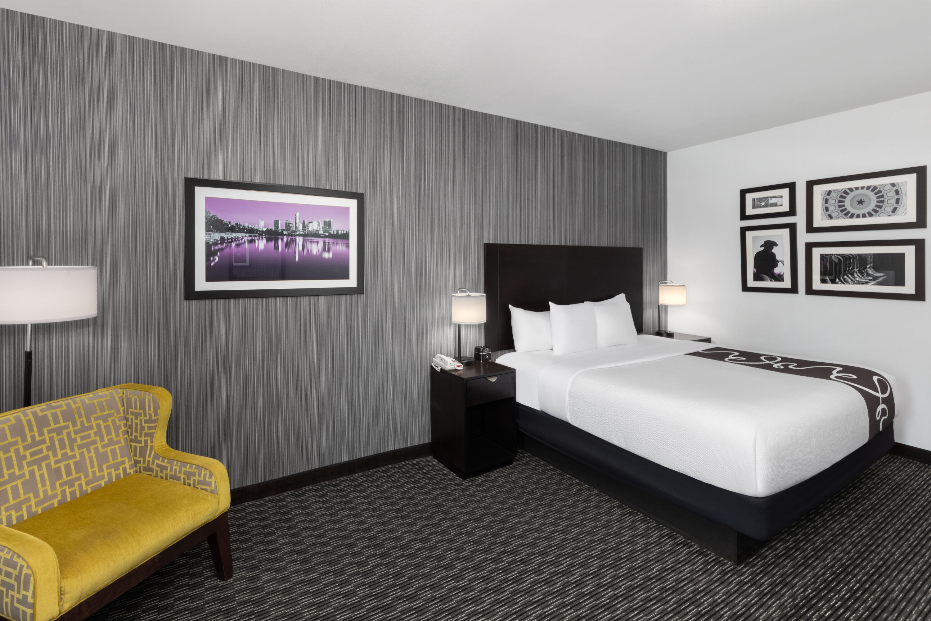 Guest room at the La Quinta Inn & Suites by Wyndham Austin - Cedar Park in Cedar Park, Texas