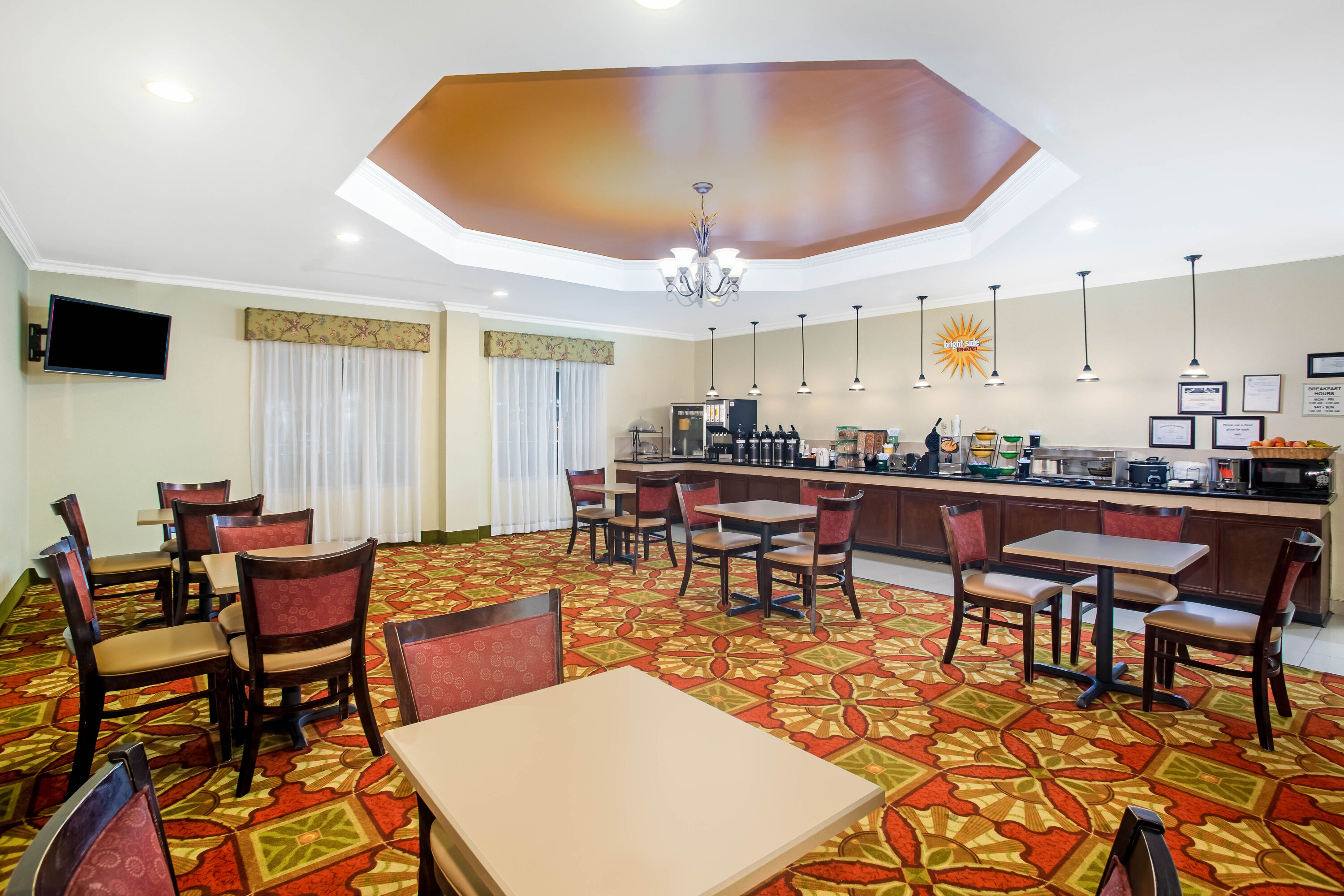 Free breakfast at La Quinta Inn & Suites by Wyndham Columbus TX in Columbus, Texas