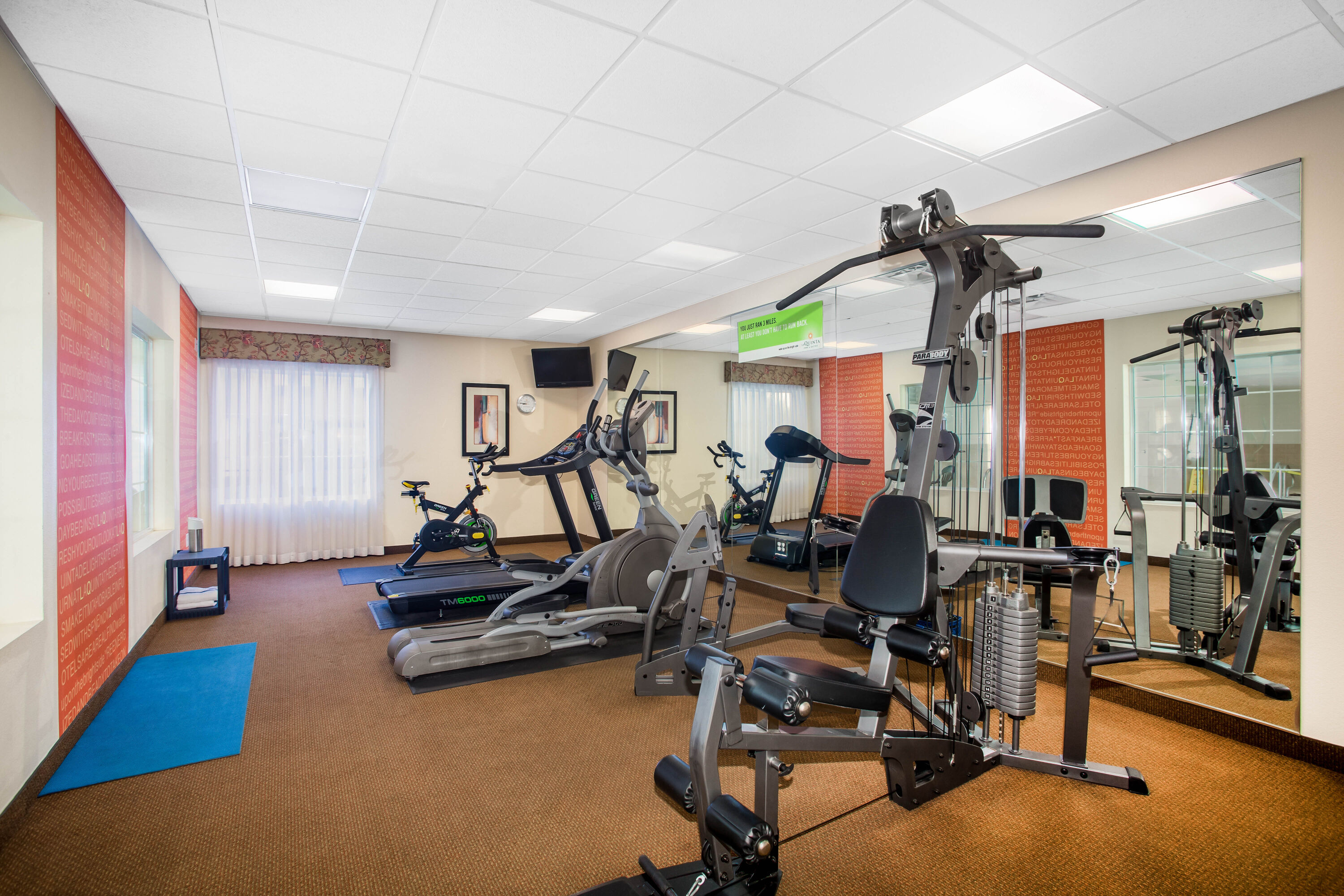 Fitness room at La Quinta Inn & Suites by Wyndham Columbus TX in Columbus, Texas
