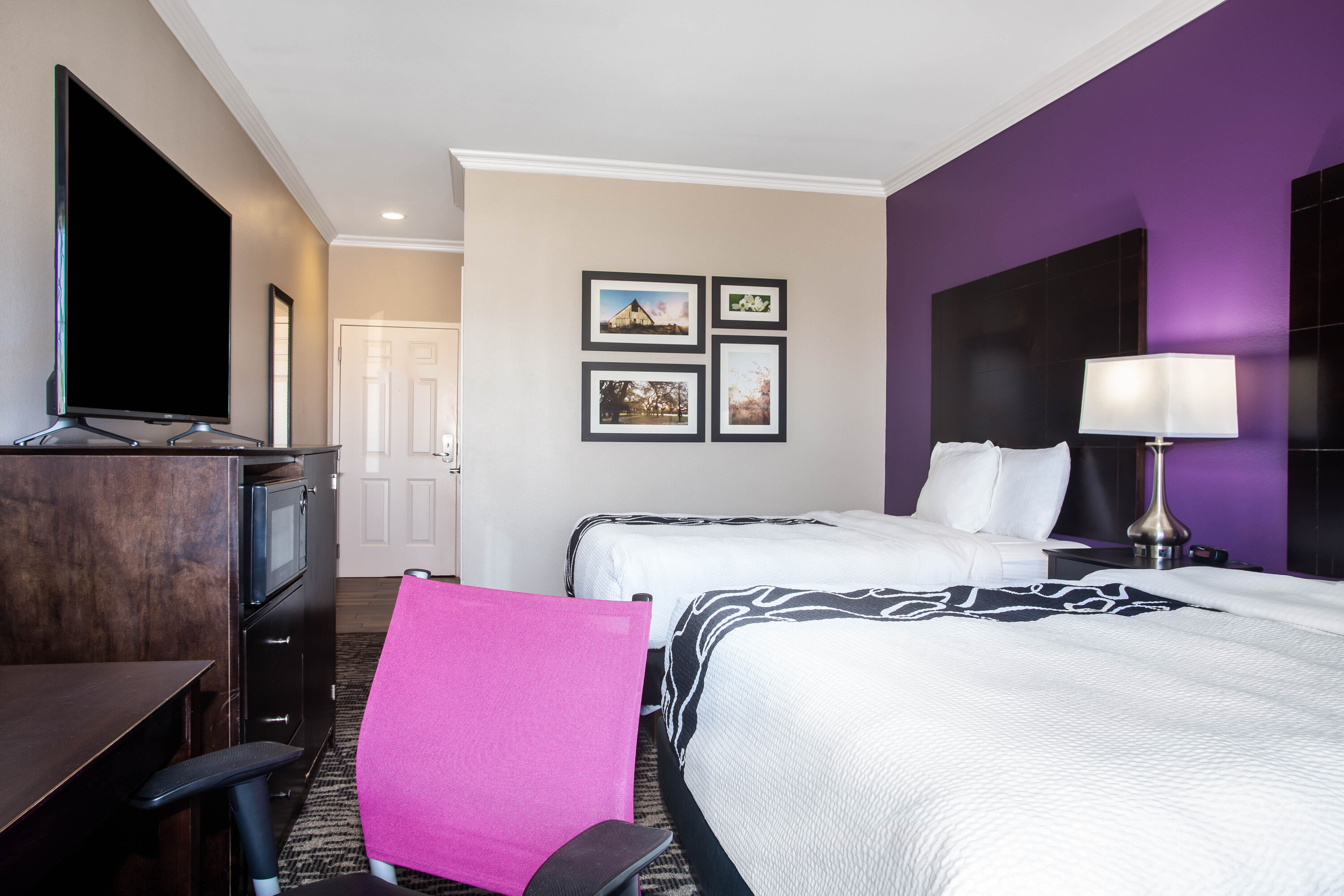 Guest room at the La Quinta Inn & Suites by Wyndham Columbus TX in Columbus, Texas