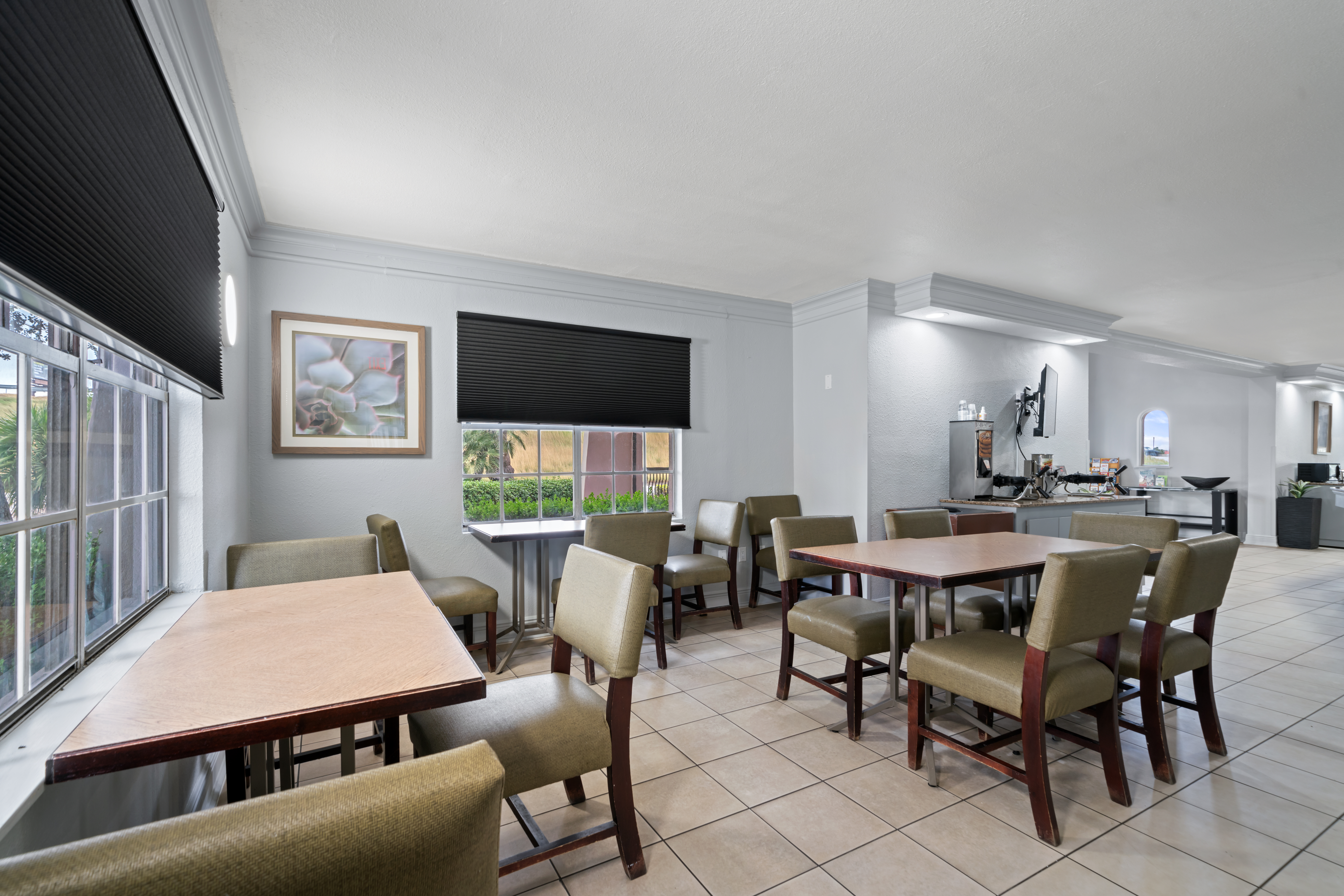 Free breakfast at La Quinta Inn by Wyndham Corpus Christi North in Corpus Christi, Texas