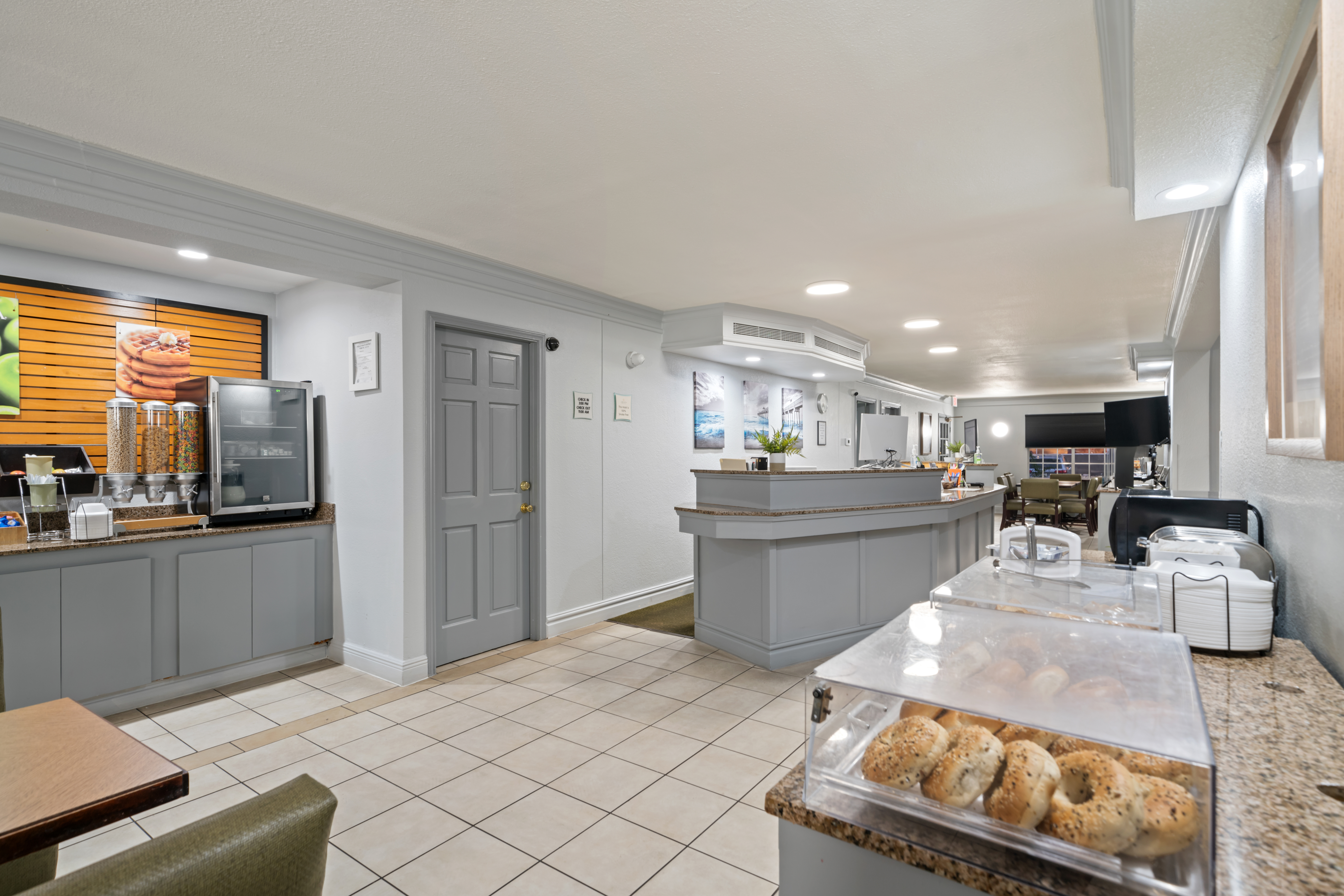 Free breakfast at La Quinta Inn by Wyndham Corpus Christi North in Corpus Christi, Texas