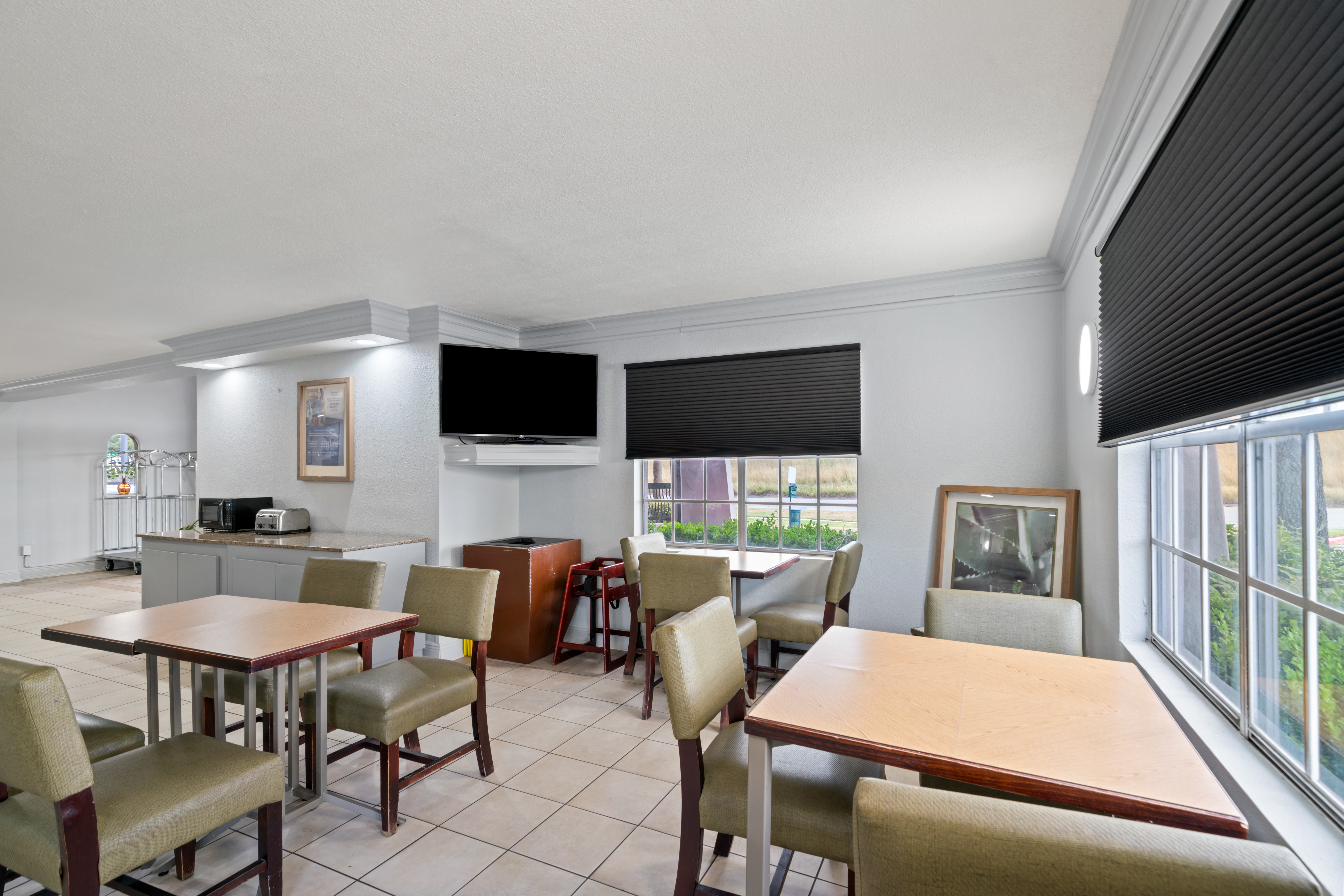 Free breakfast at La Quinta Inn by Wyndham Corpus Christi North in Corpus Christi, Texas