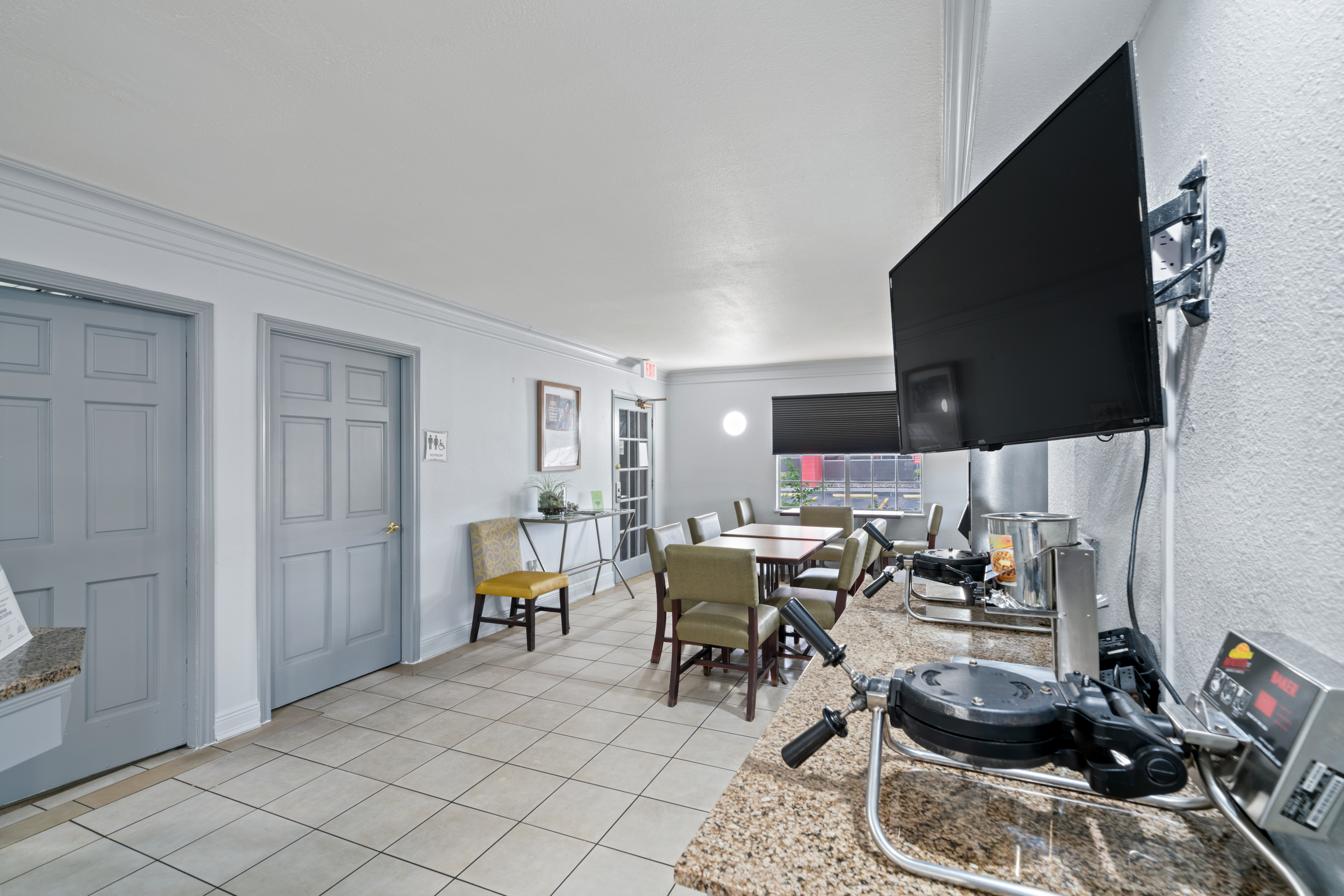 Free breakfast at La Quinta Inn by Wyndham Corpus Christi North in Corpus Christi, Texas