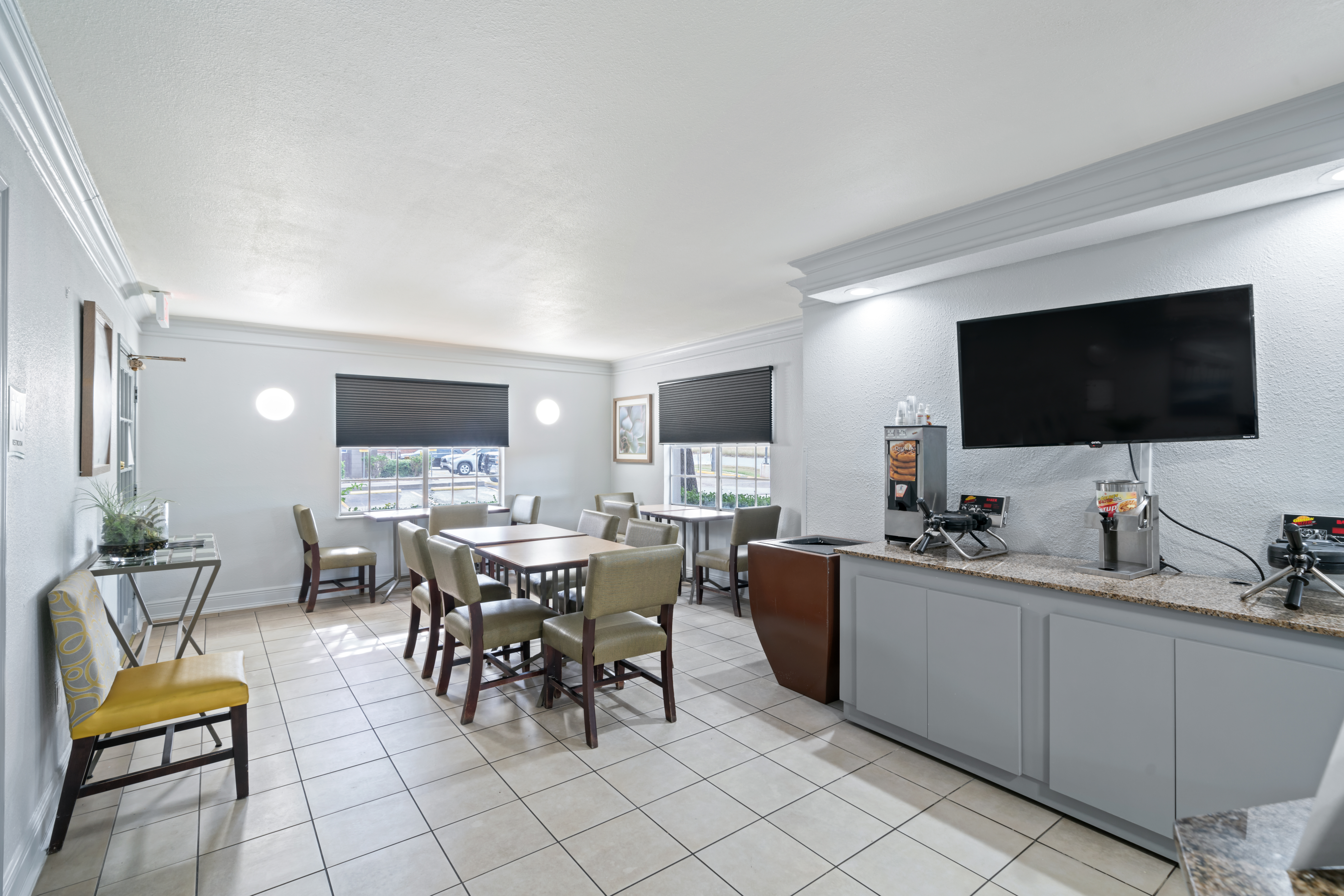 Free breakfast at La Quinta Inn by Wyndham Corpus Christi North in Corpus Christi, Texas