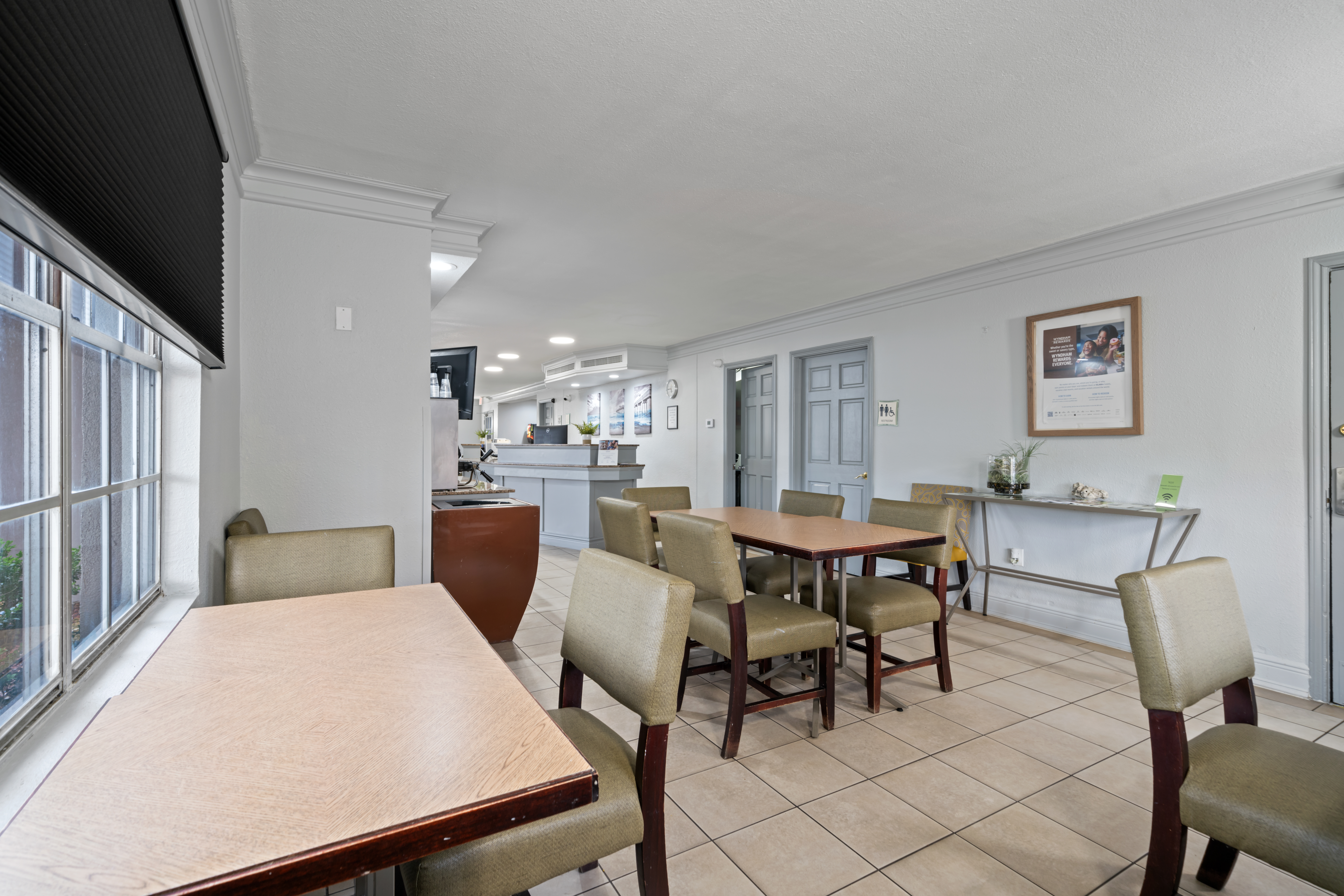 Free breakfast at La Quinta Inn by Wyndham Corpus Christi North in Corpus Christi, Texas